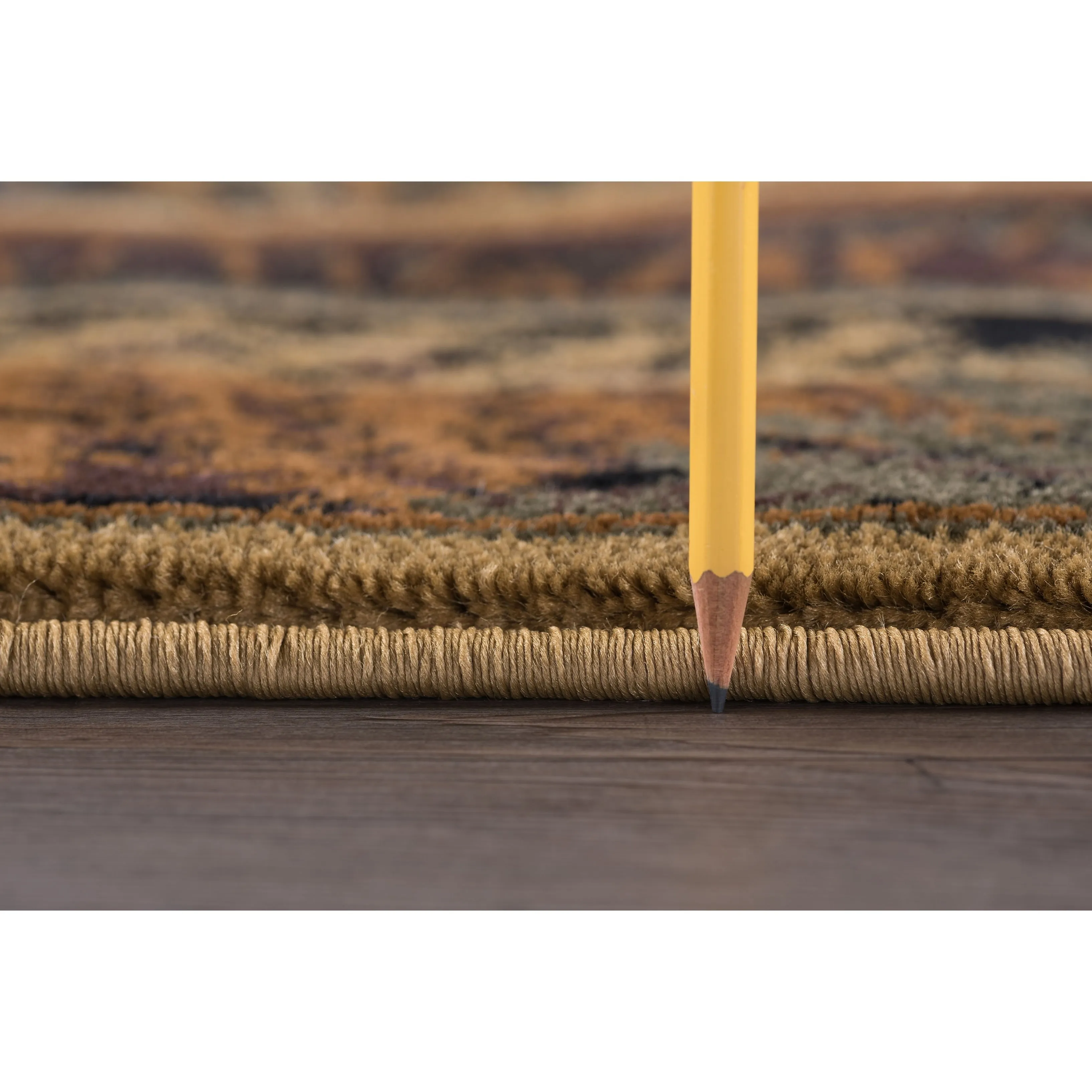 Natural Lodge Novelty Graphic Indoor Area Rug