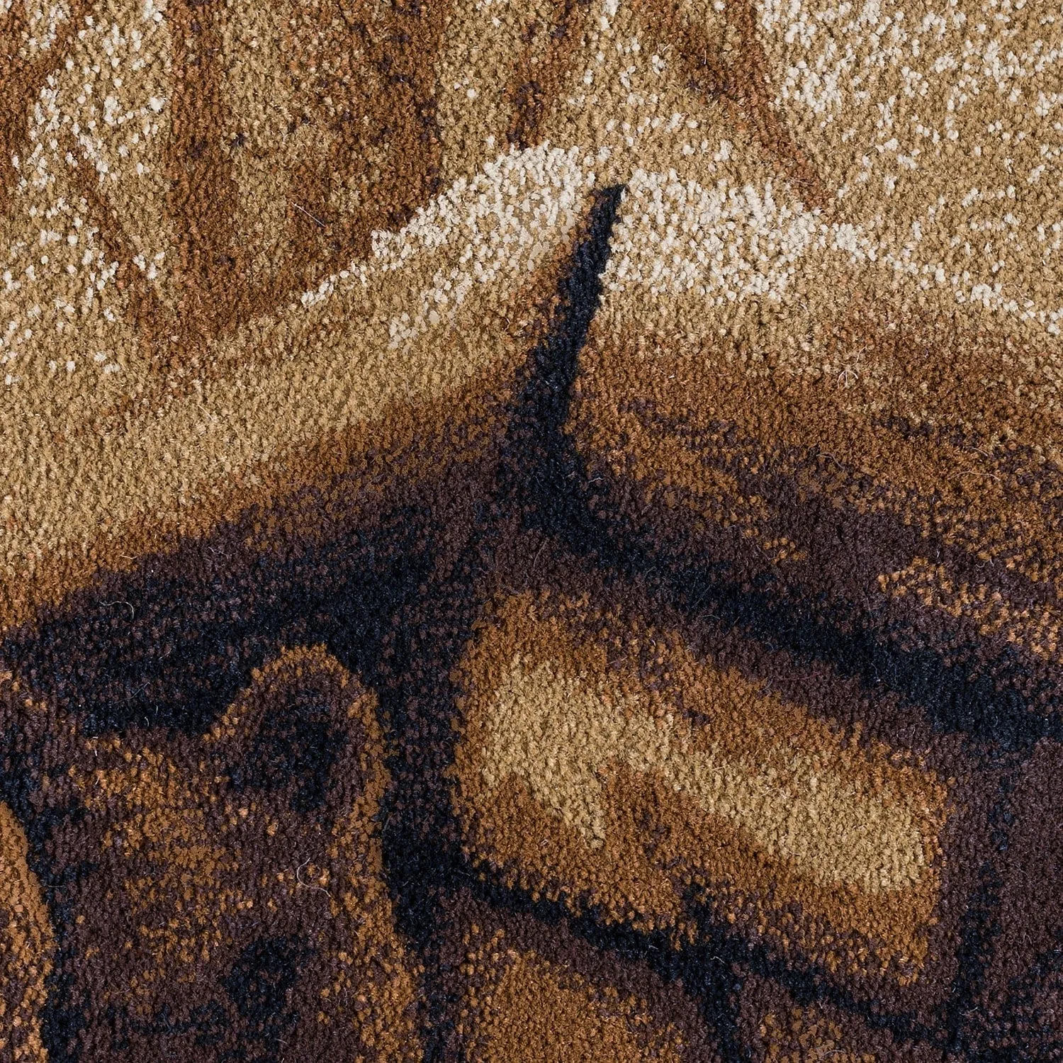 Natural Lodge Novelty Graphic Indoor Area Rug