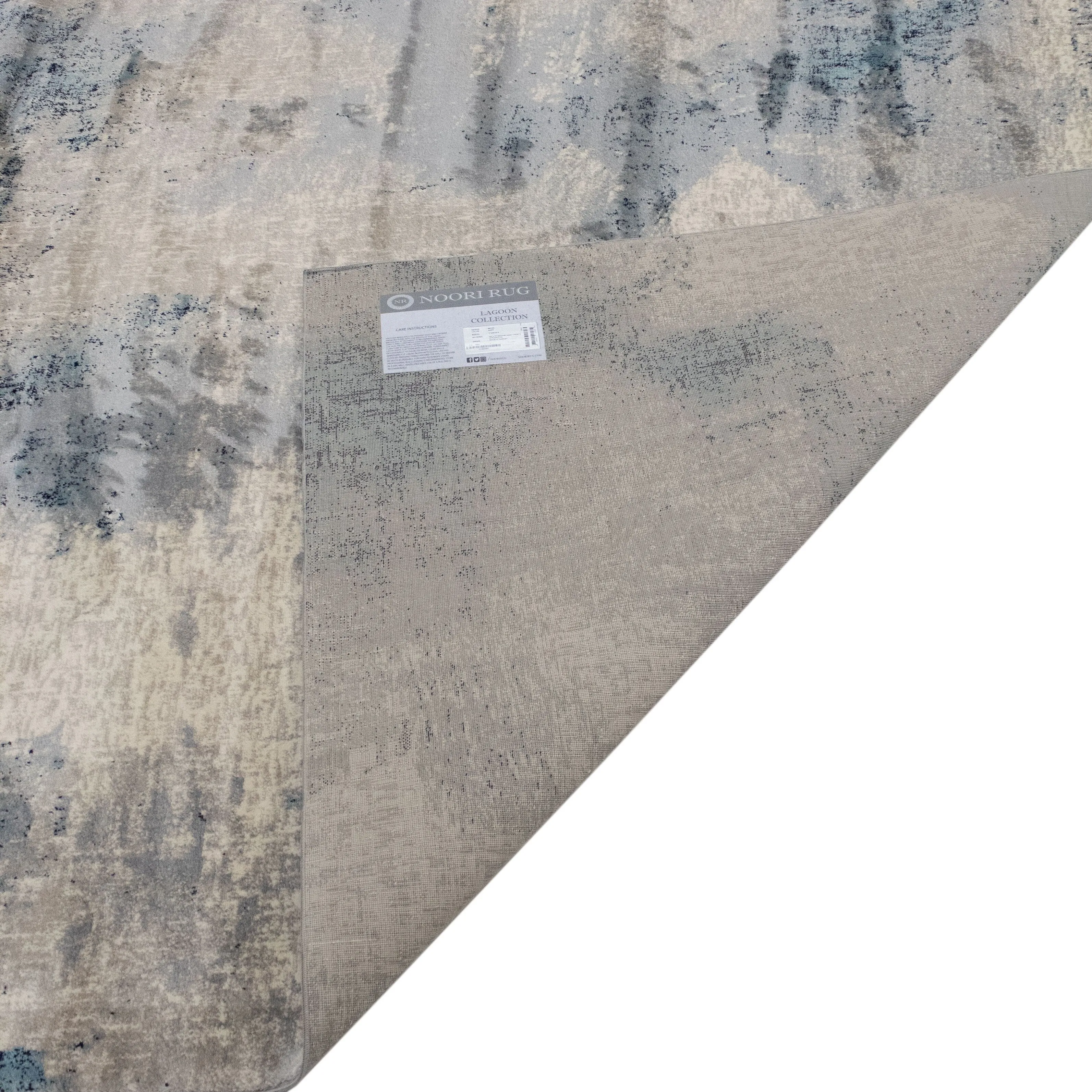 Noori Rug Lagoon Alice Distressed Abstract Modern Area Rug