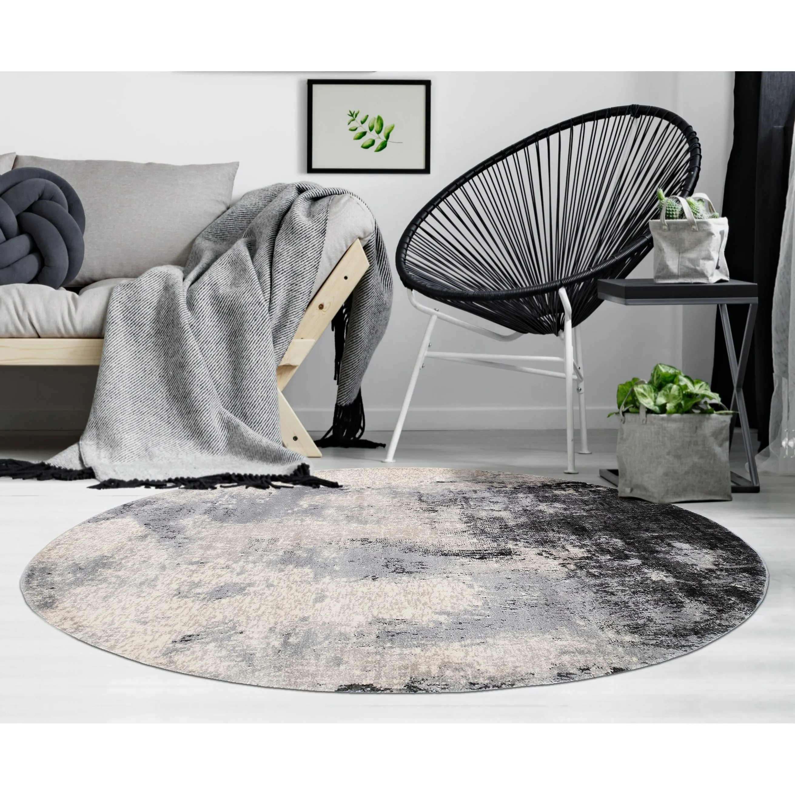 Noori Rug Lagoon Alice Distressed Abstract Modern Area Rug