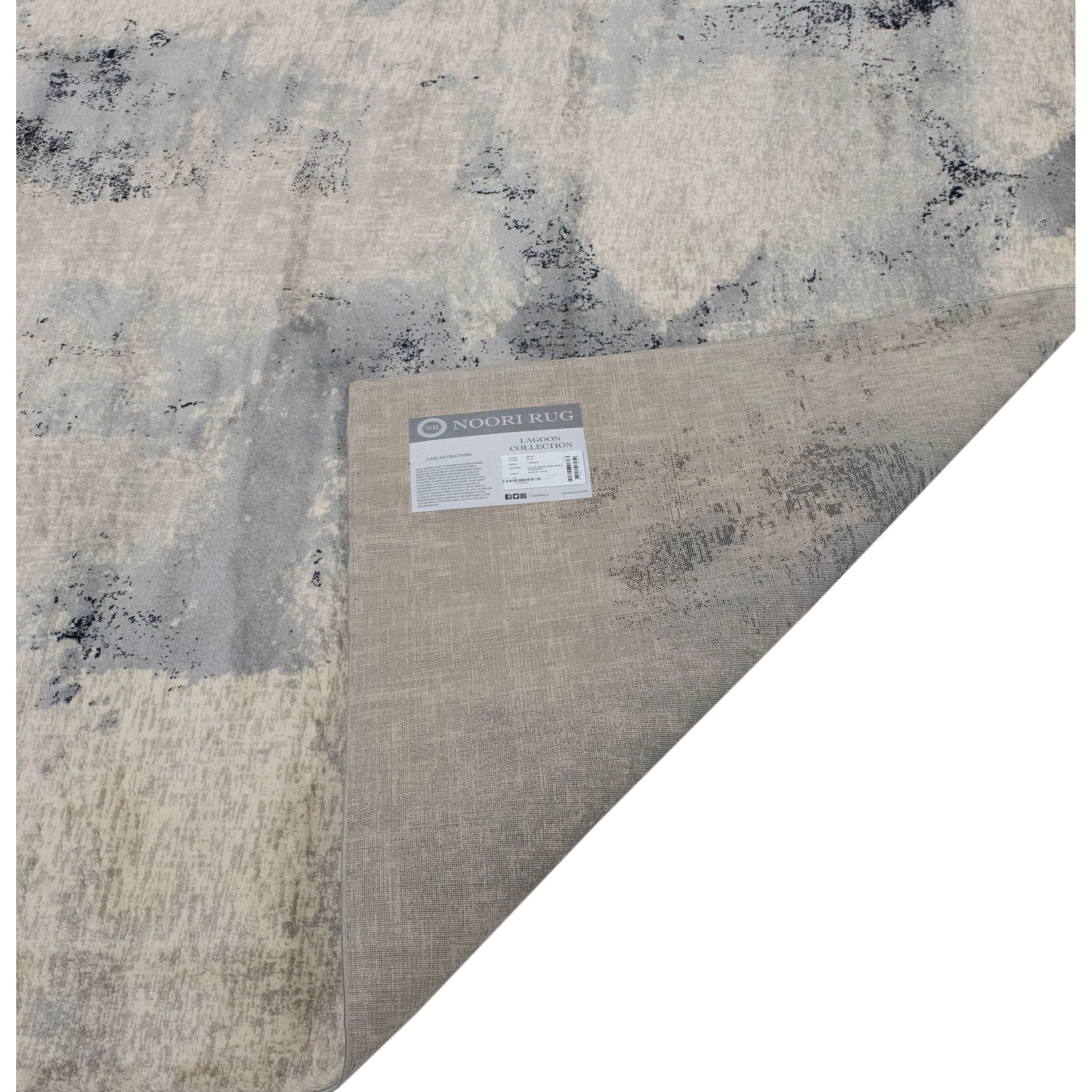 Noori Rug Lagoon Alice Distressed Abstract Modern Area Rug