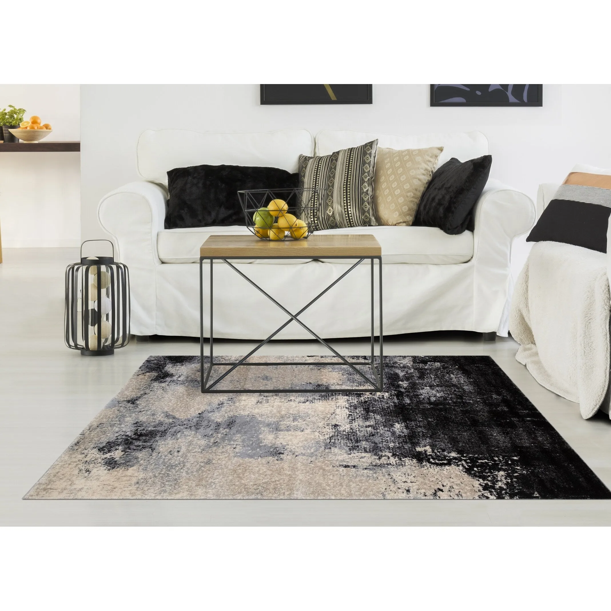 Noori Rug Lagoon Alice Distressed Abstract Modern Area Rug