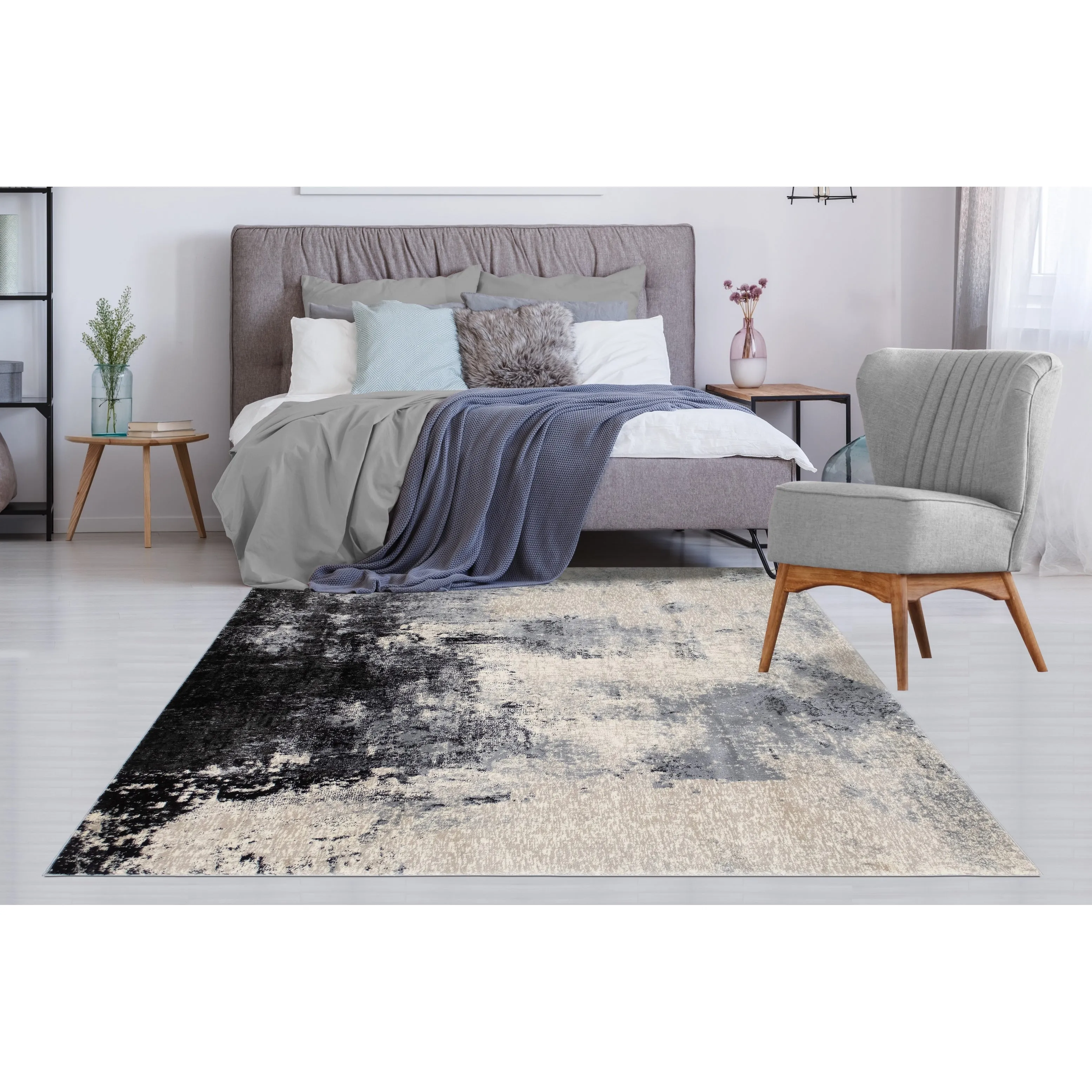 Noori Rug Lagoon Alice Distressed Abstract Modern Area Rug