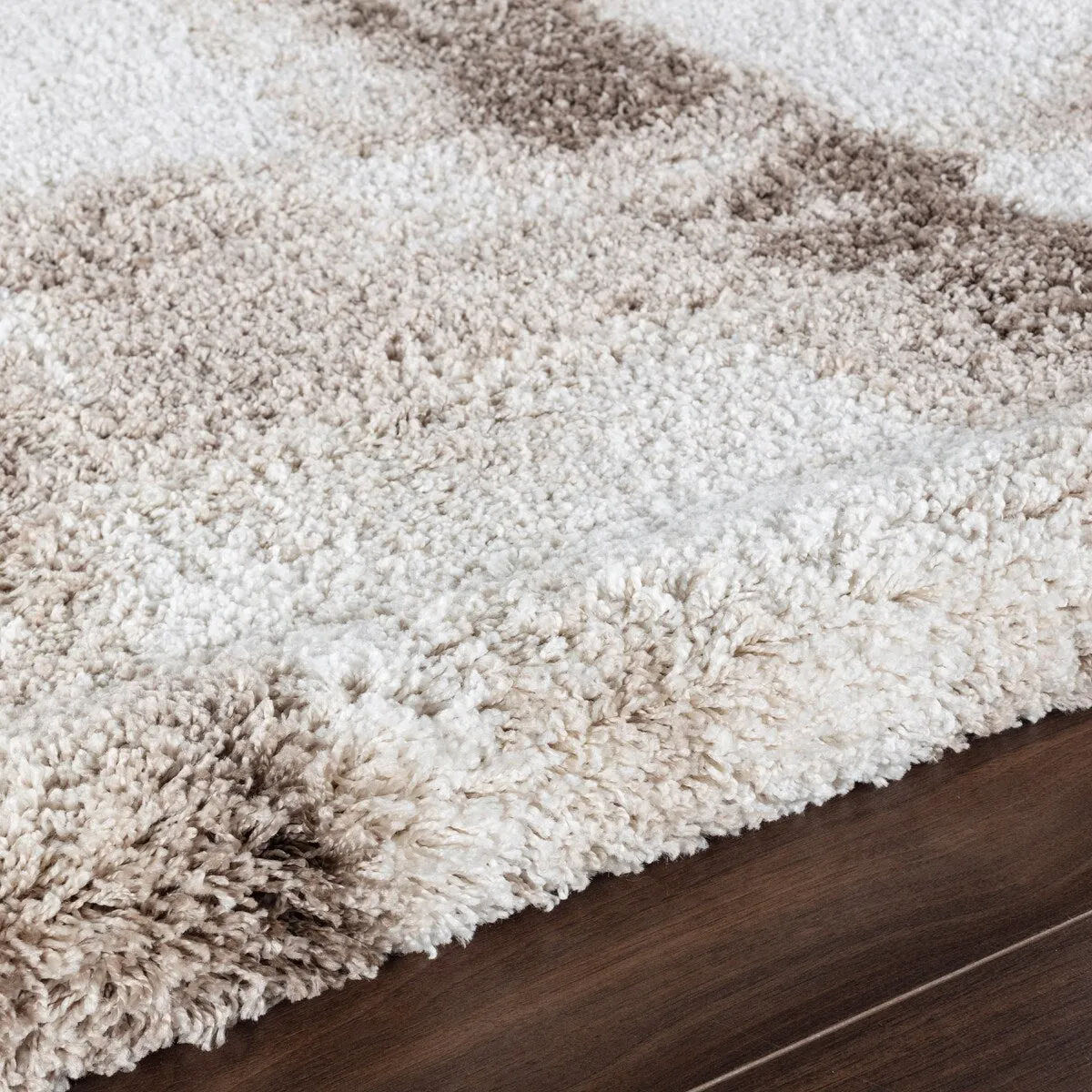 Noori Rug Lux Gordon Abstract Modern 2-inch Thick Shag Rug