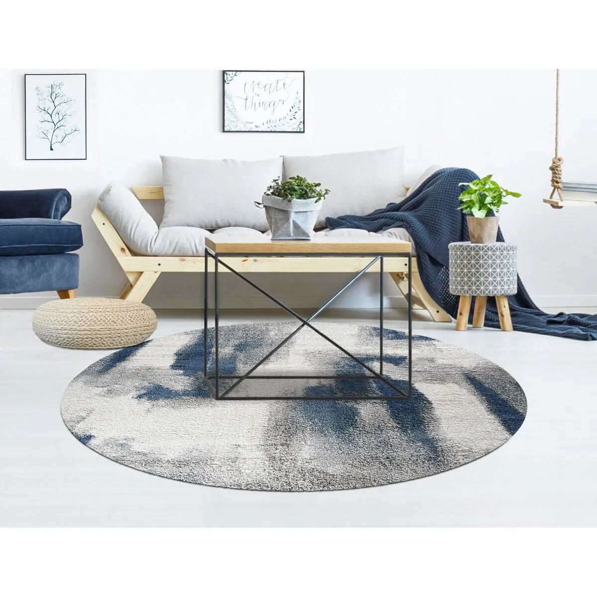 Noori Rug Lux Gordon Abstract Modern 2-inch Thick Shag Rug