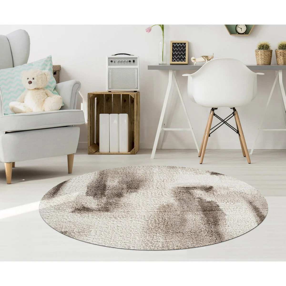 Noori Rug Lux Gordon Abstract Modern 2-inch Thick Shag Rug