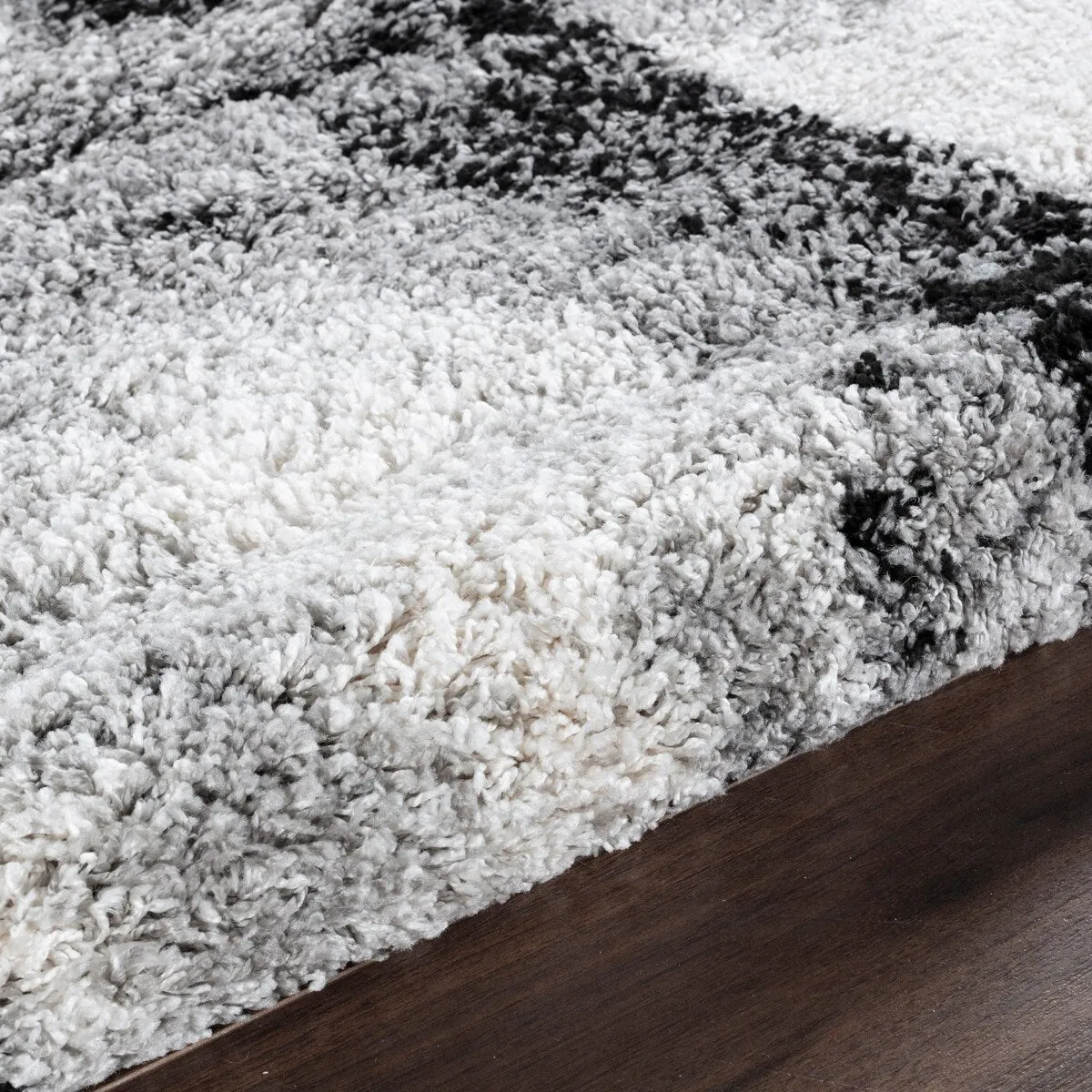 Noori Rug Lux Gordon Abstract Modern 2-inch Thick Shag Rug