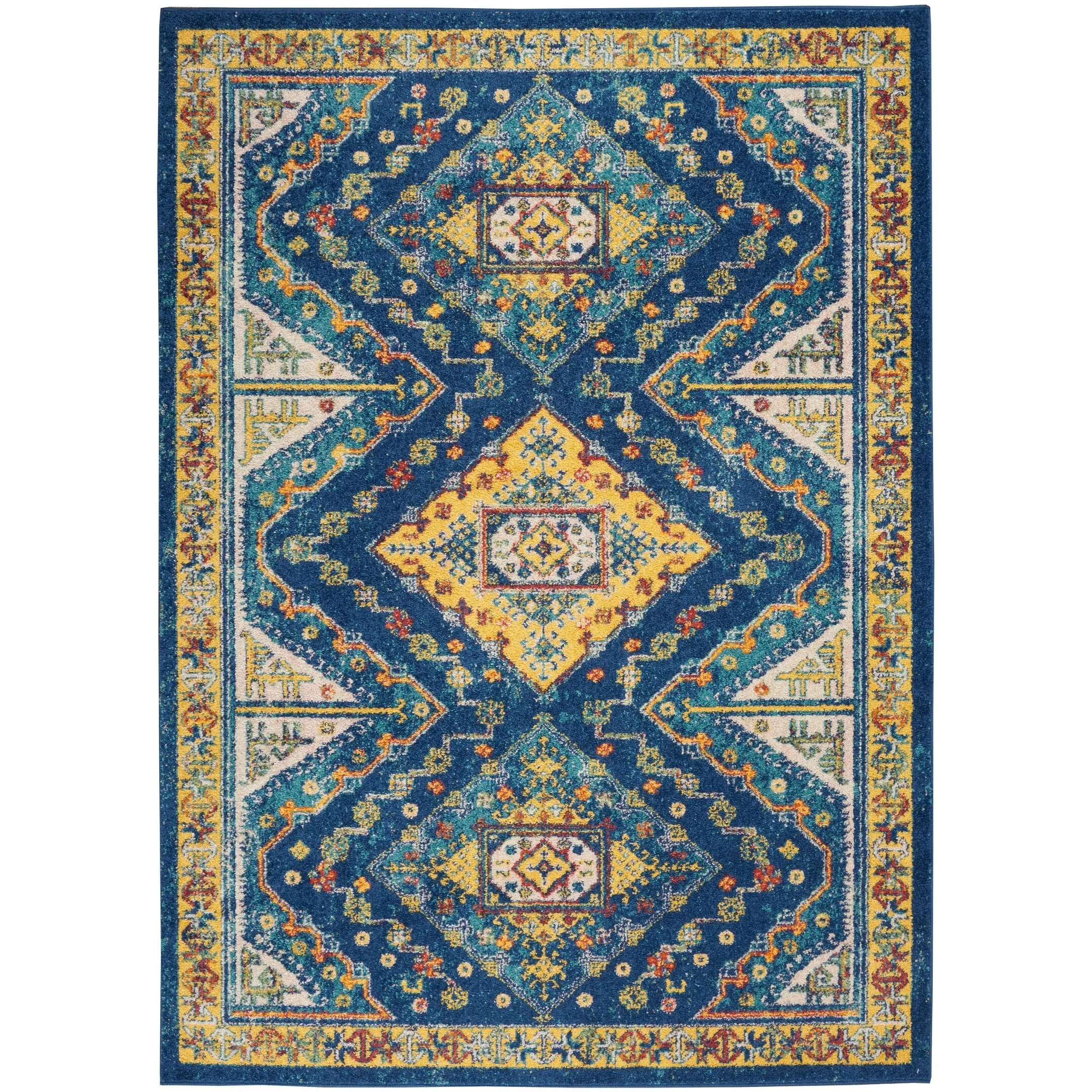 Nourison Allur Boho Tribal Geometric Area Rug