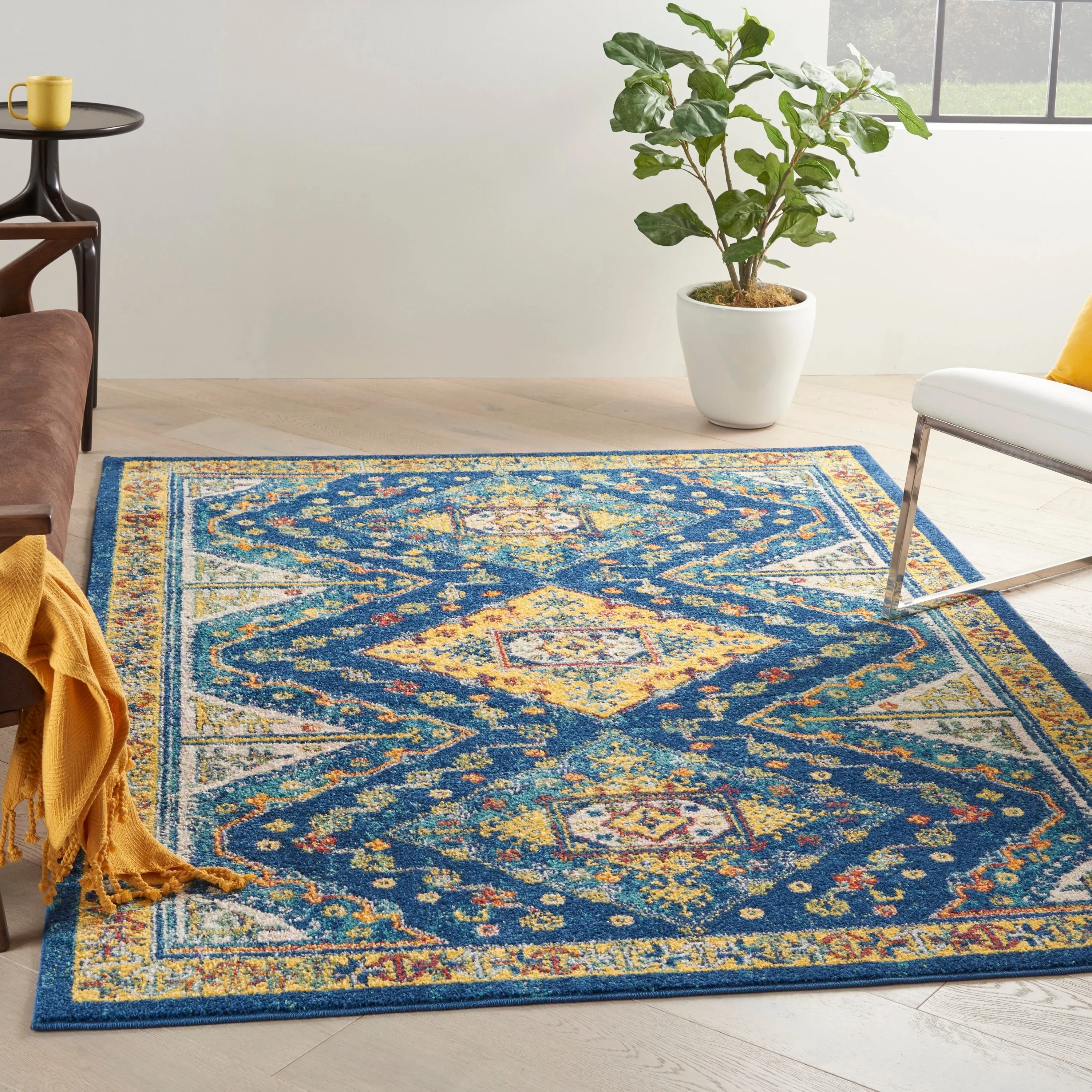 Nourison Allur Boho Tribal Geometric Area Rug
