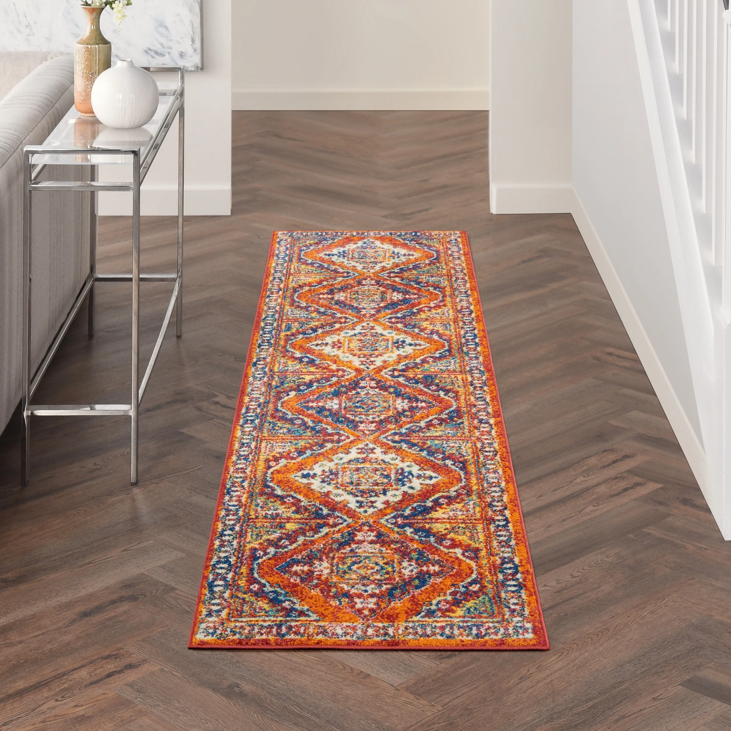 Nourison Allur Boho Tribal Geometric Area Rug