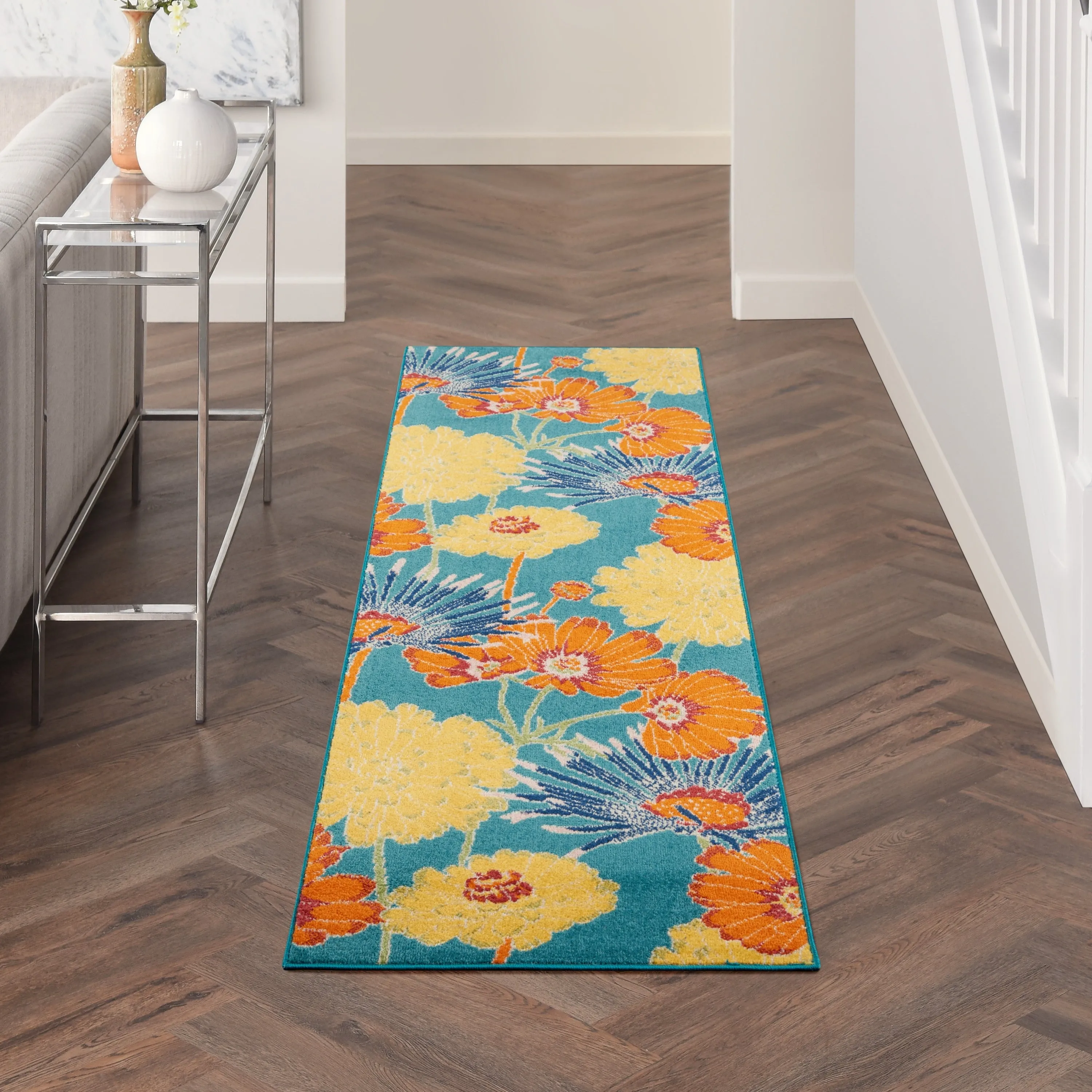 Nourison Allur Botanical Floral Area Rug