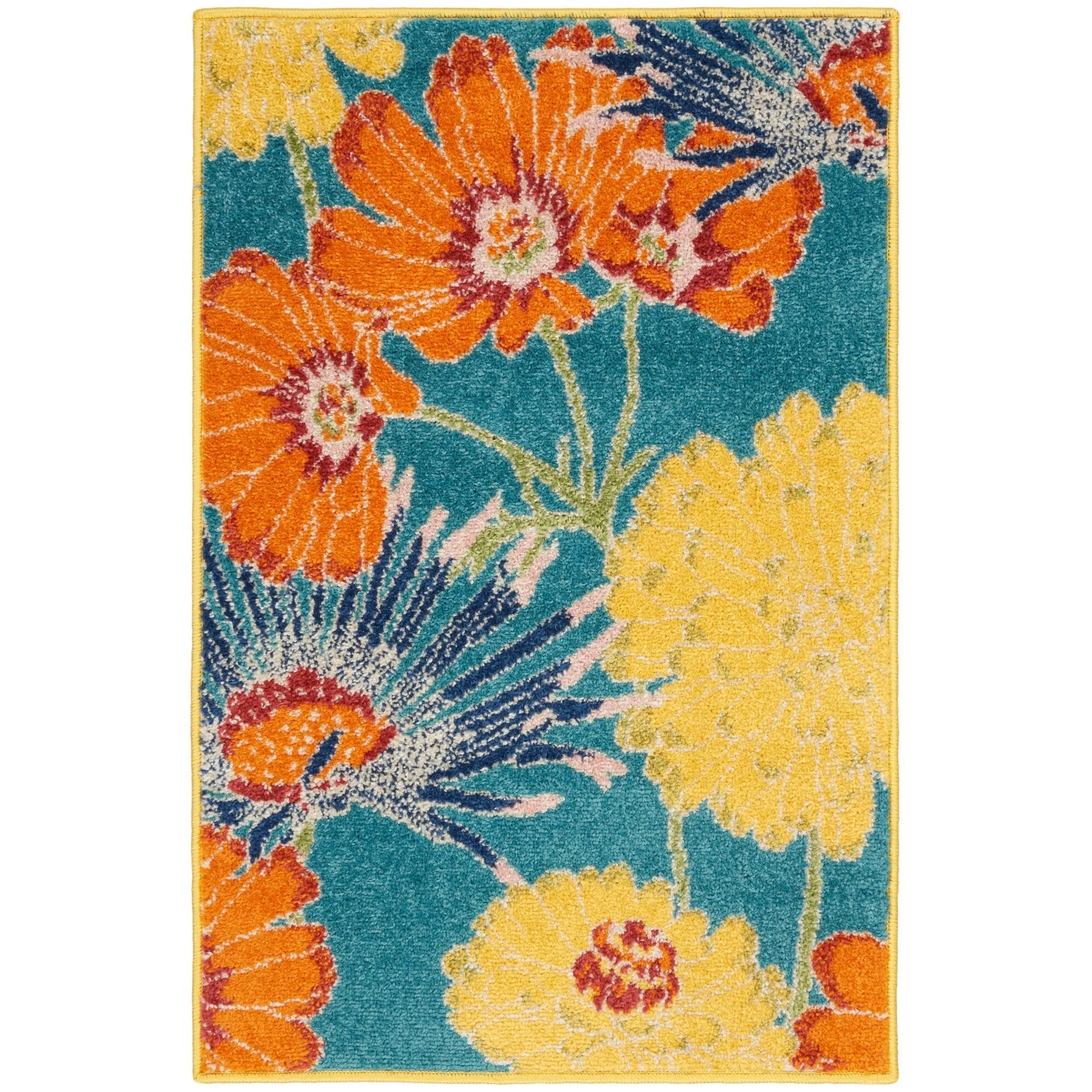Nourison Allur Botanical Floral Area Rug