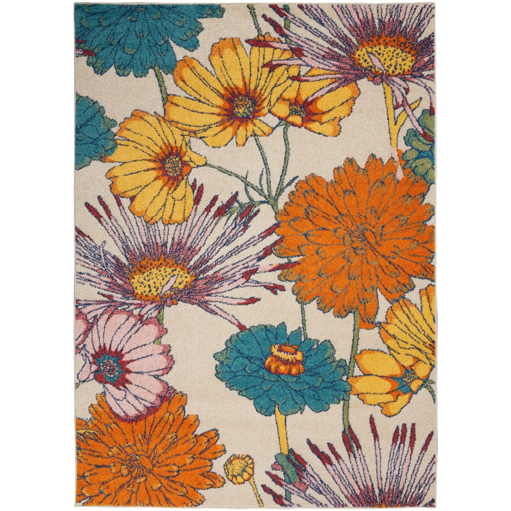 Nourison Allur Botanical Floral Area Rug