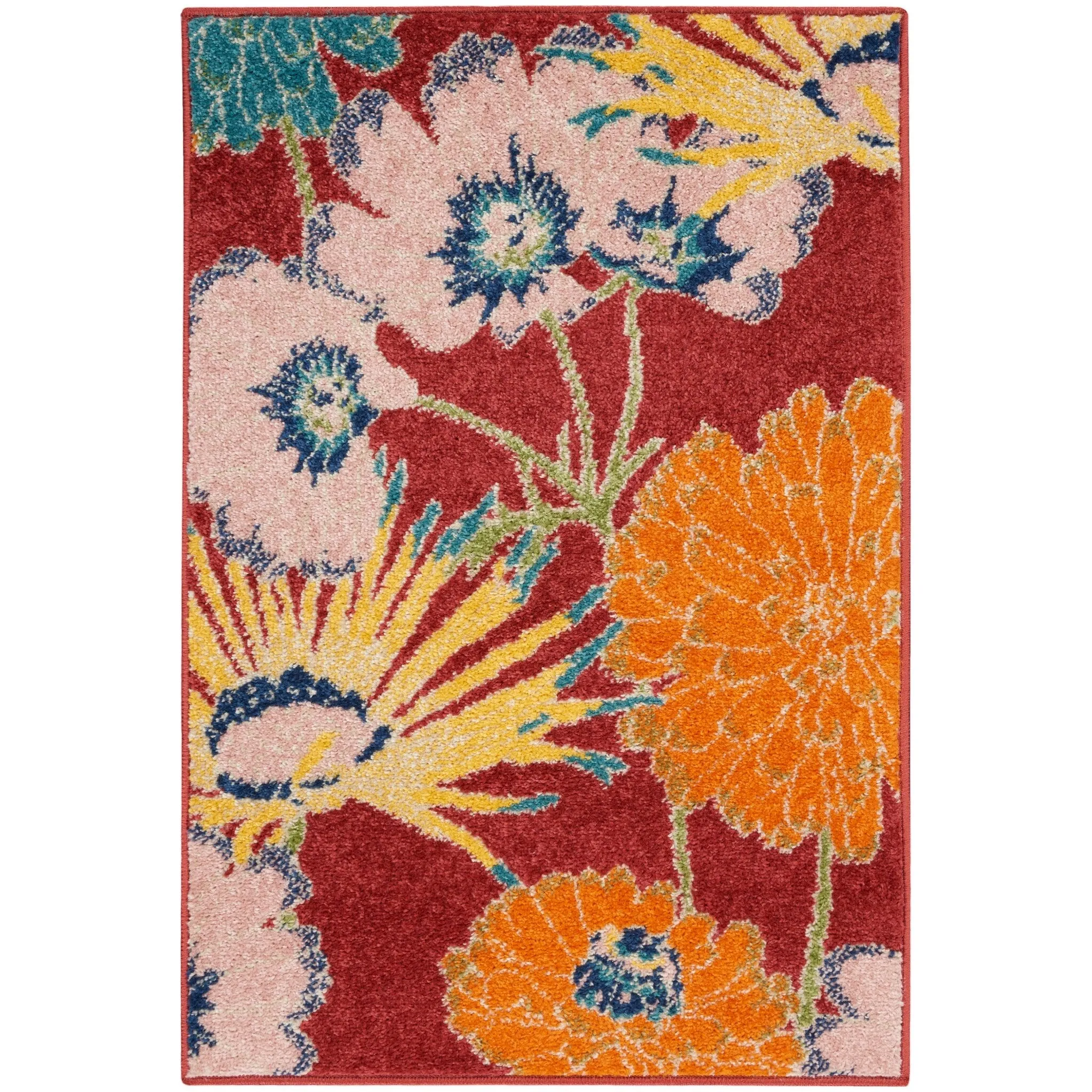 Nourison Allur Botanical Floral Area Rug