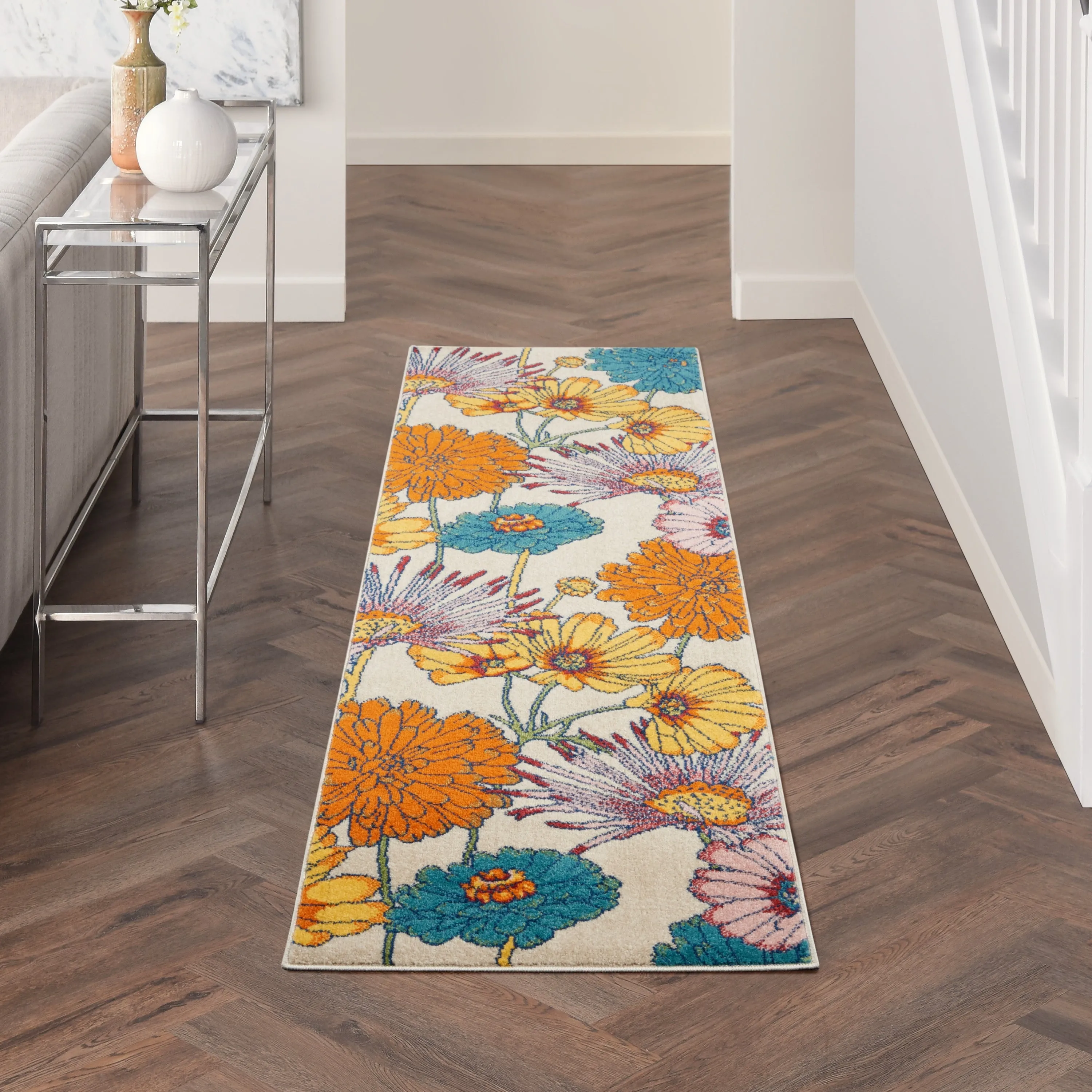 Nourison Allur Botanical Floral Area Rug