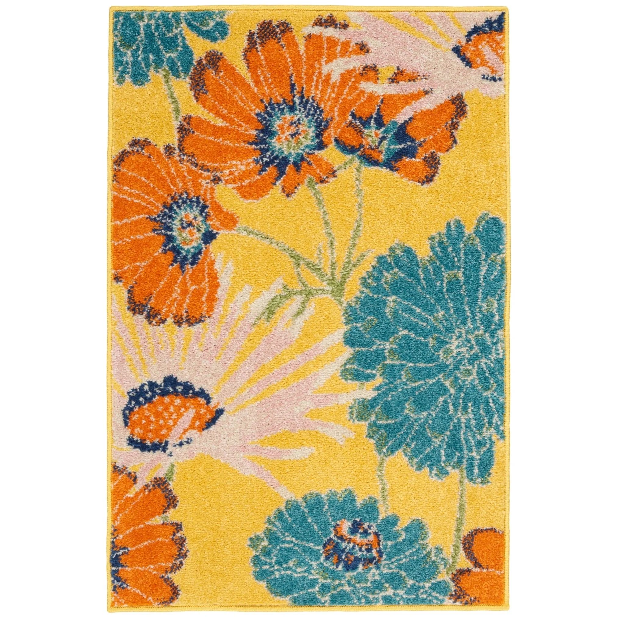 Nourison Allur Botanical Floral Area Rug