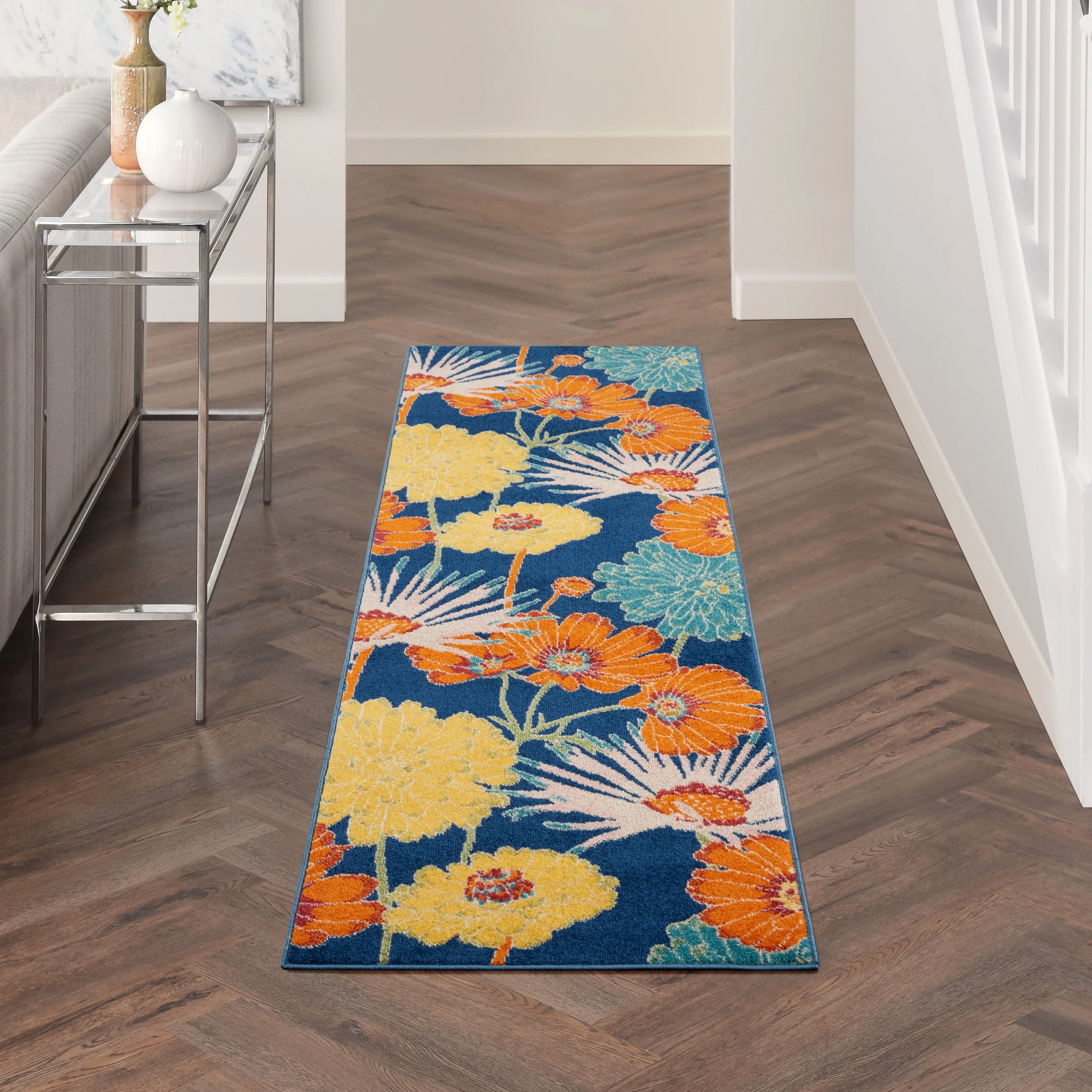 Nourison Allur Botanical Floral Area Rug