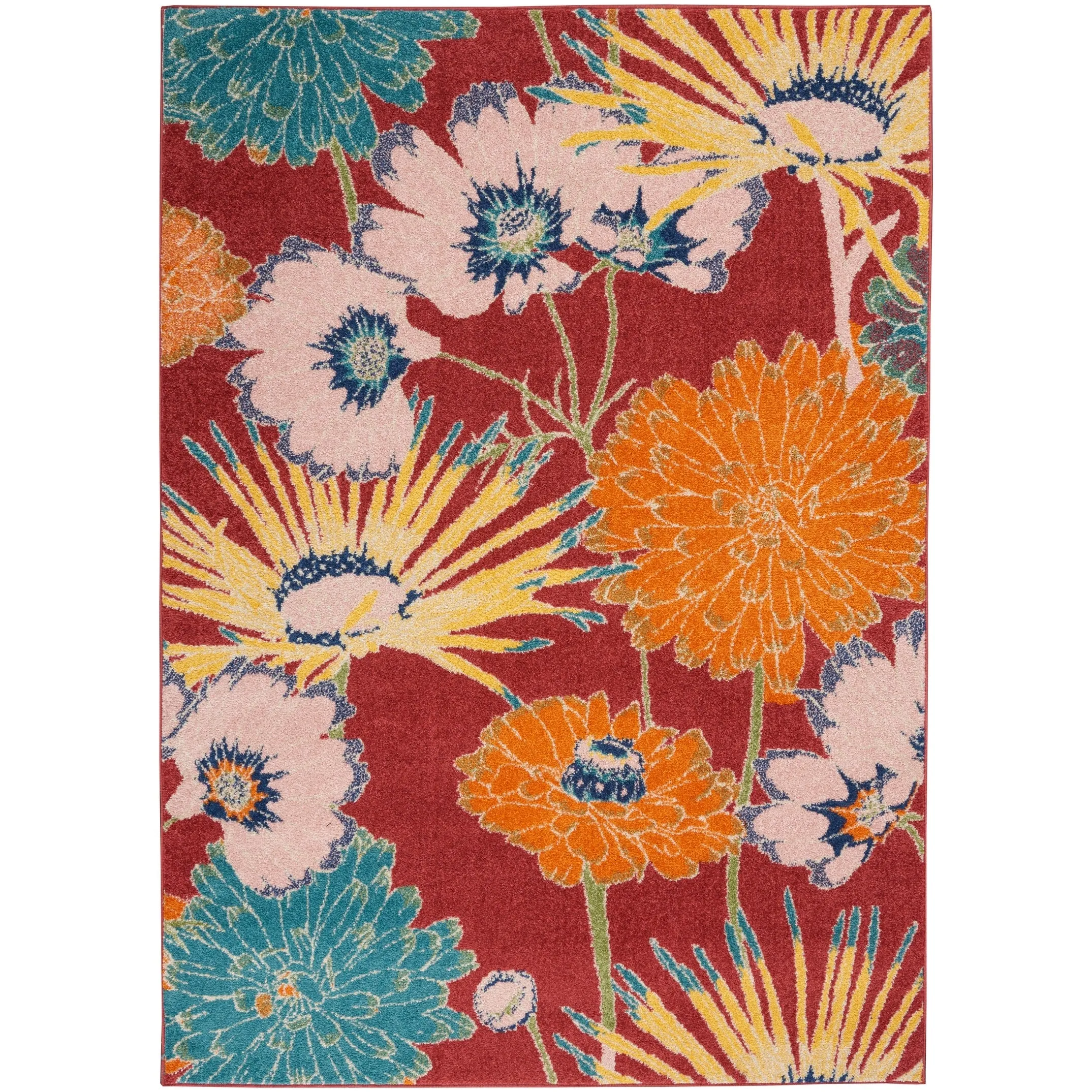 Nourison Allur Botanical Floral Area Rug
