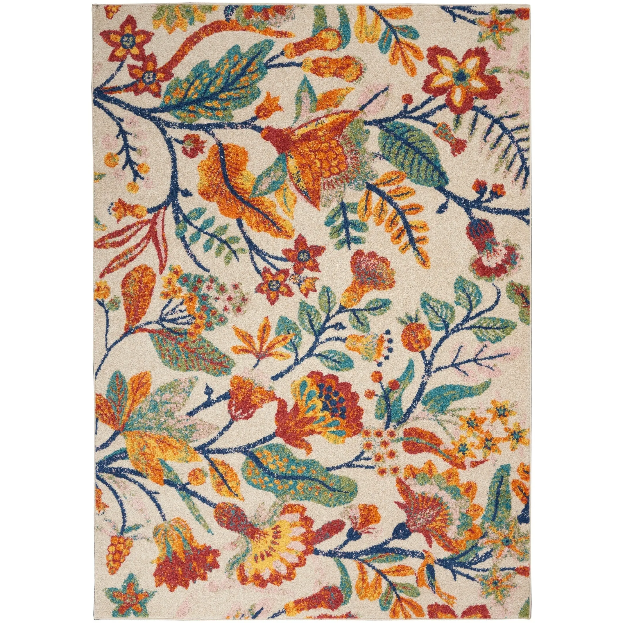 Nourison Allur Modern Floral Botanical Area Rug