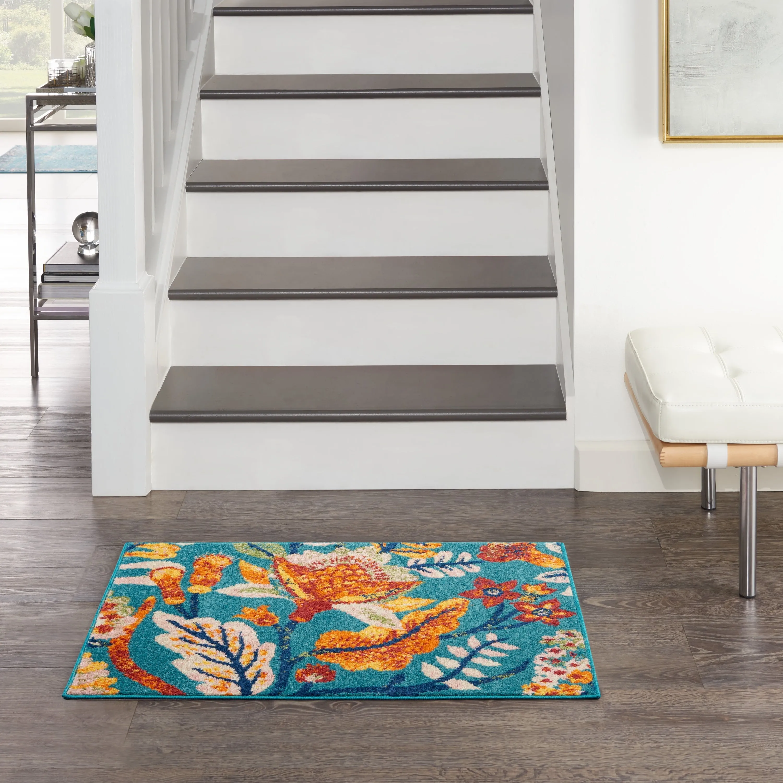 Nourison Allur Modern Floral Botanical Area Rug