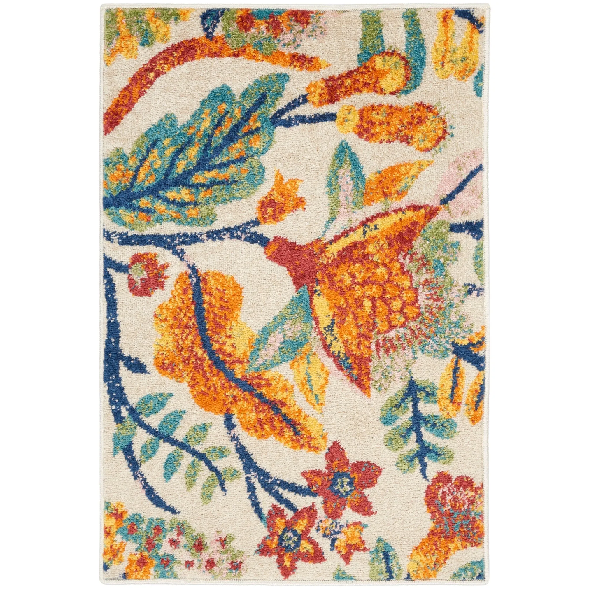 Nourison Allur Modern Floral Botanical Area Rug