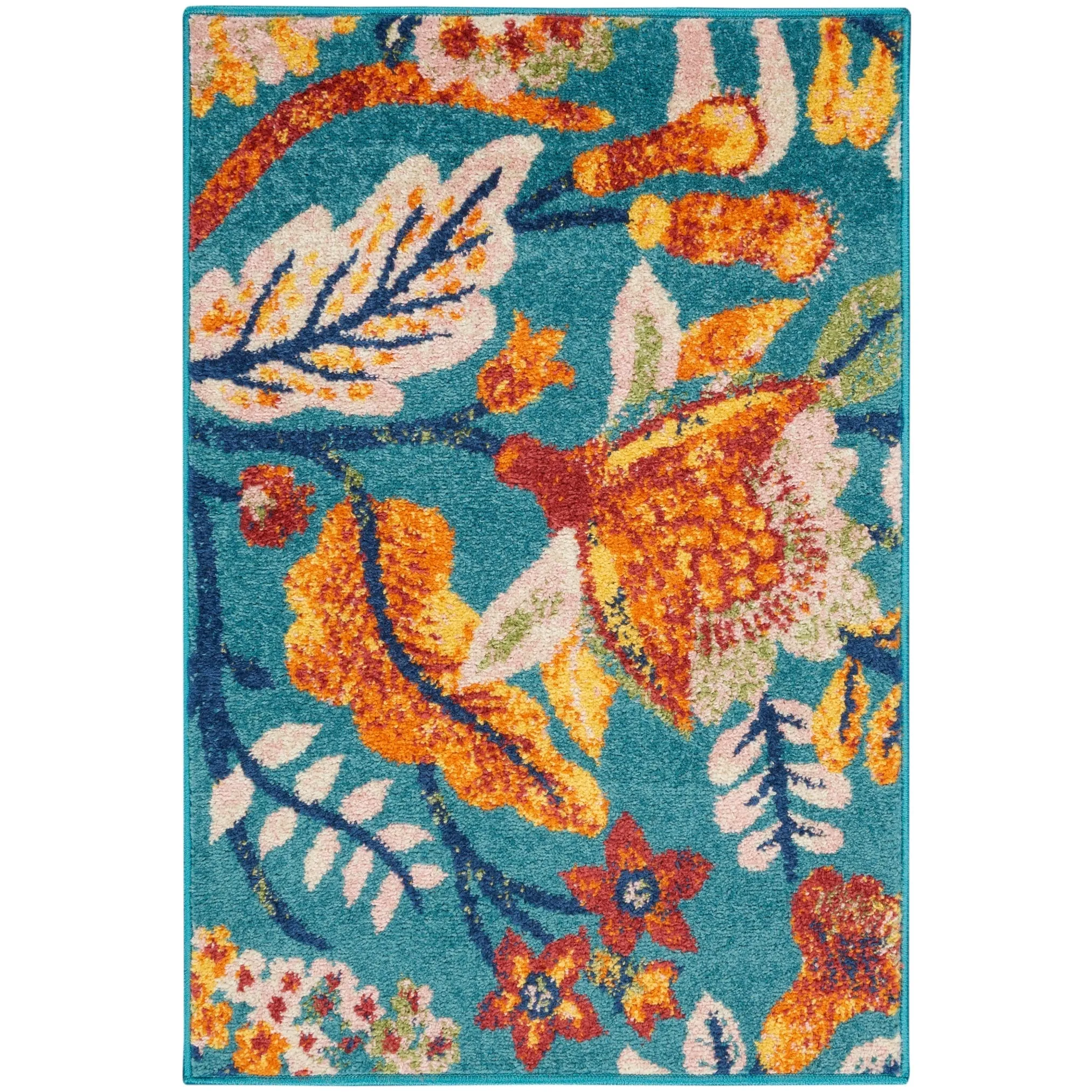 Nourison Allur Modern Floral Botanical Area Rug