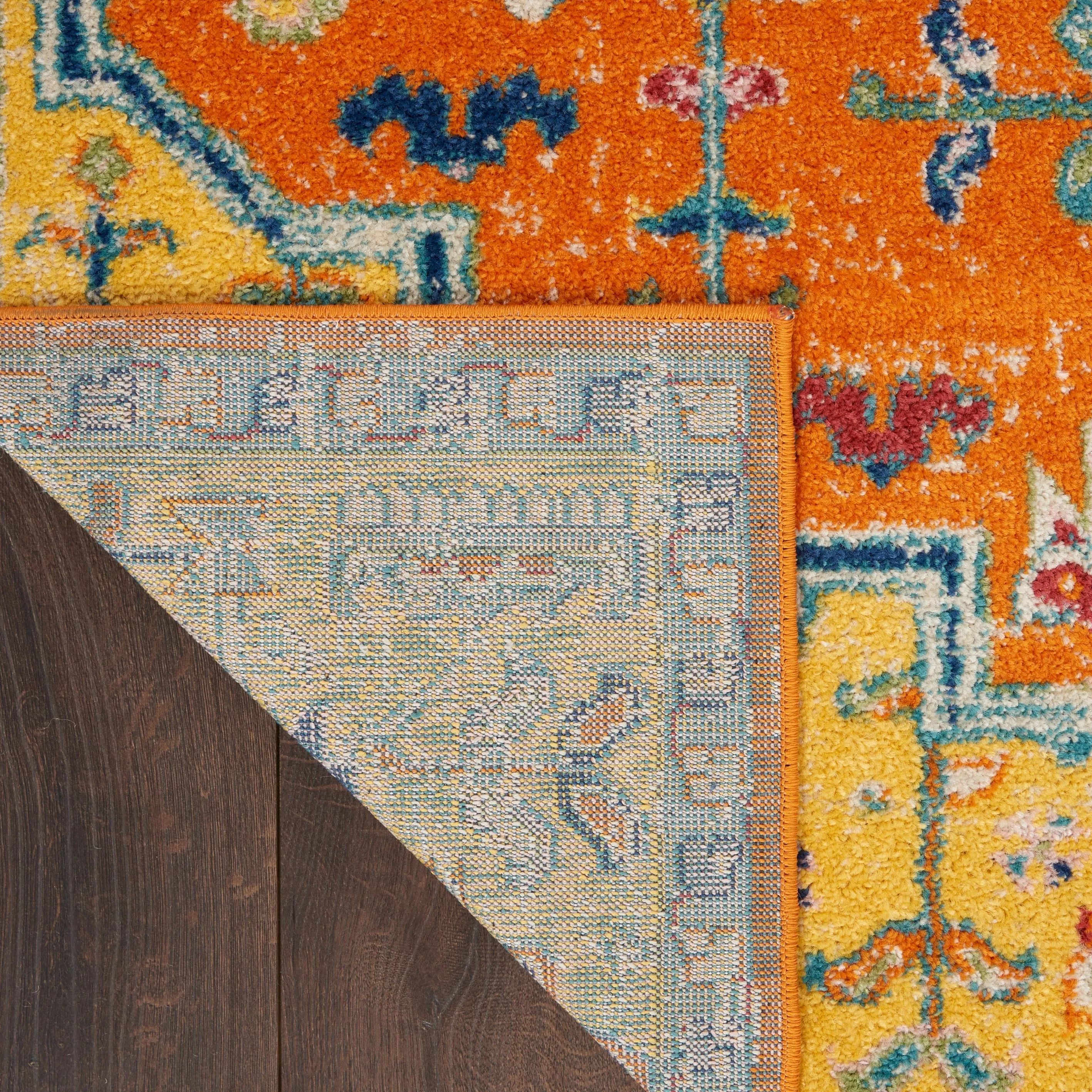 Nourison Allur Modern Persian Boho Floral Medallion Area Rug