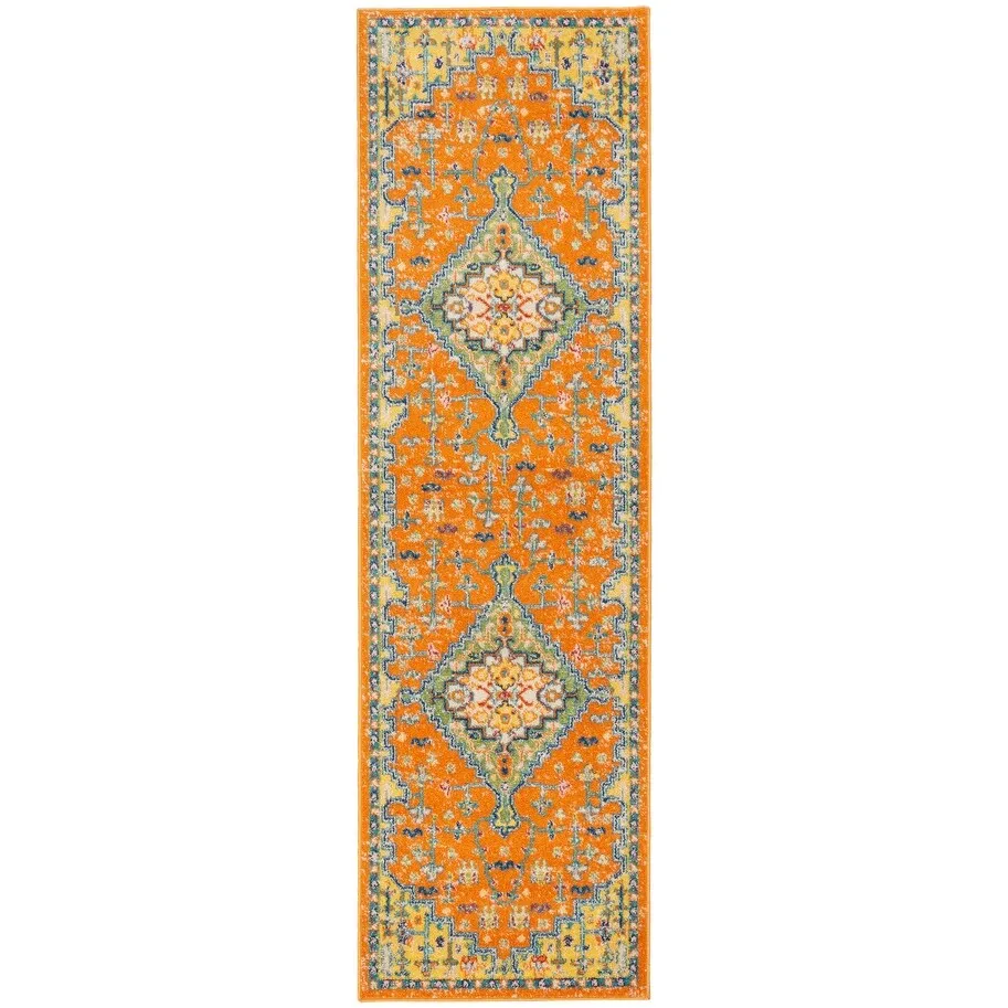 Nourison Allur Modern Persian Boho Floral Medallion Area Rug