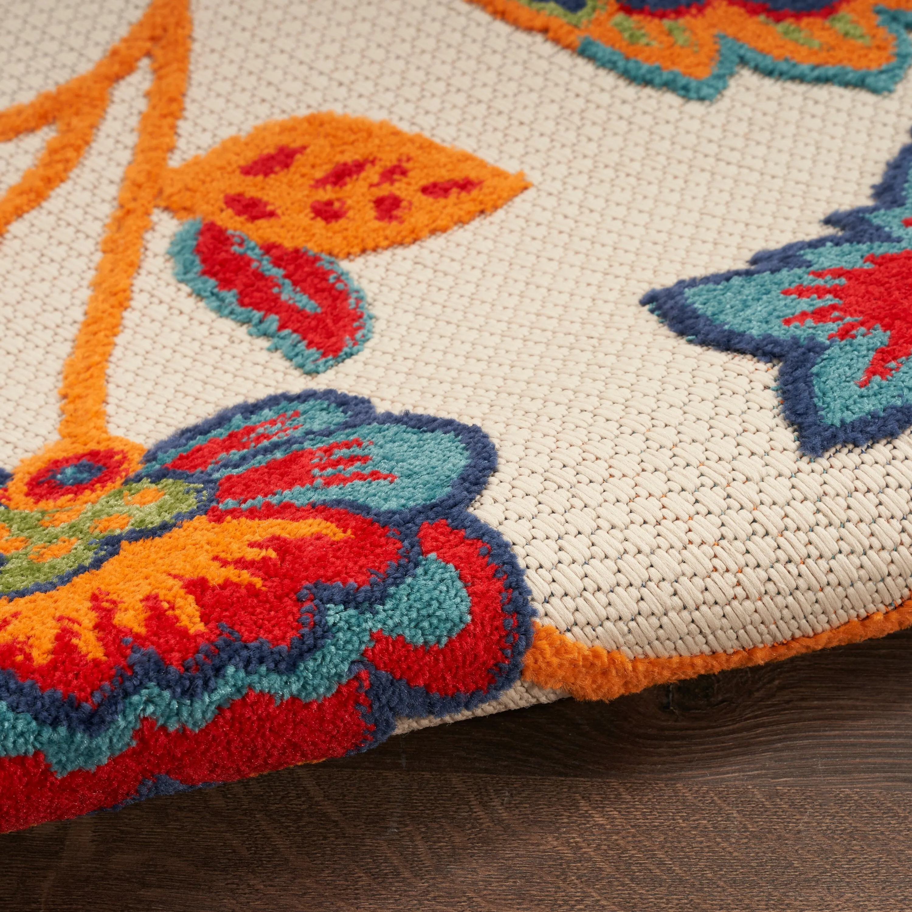 Nourison Aloha Indoor/Outdoor Floral Area Rug