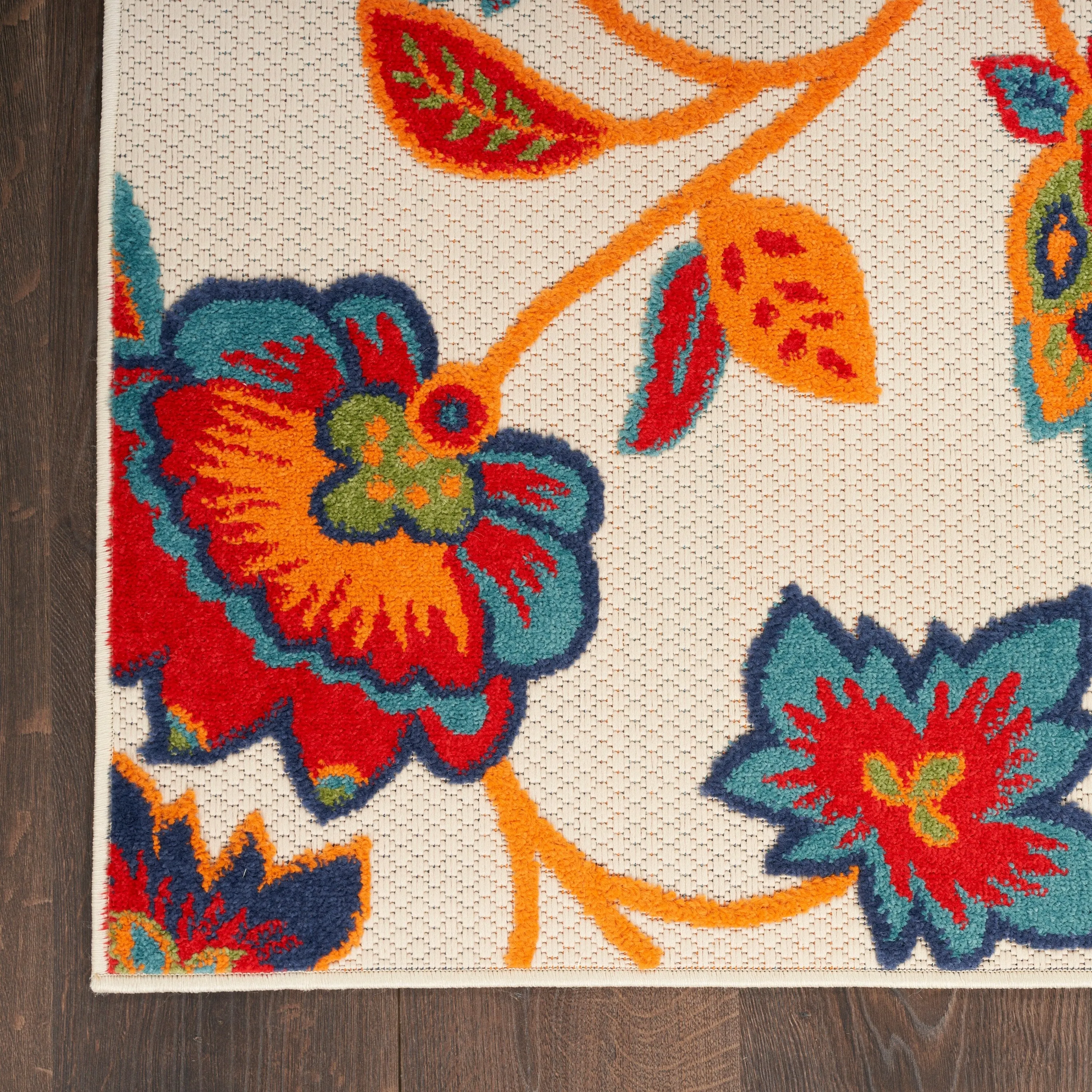 Nourison Aloha Indoor/Outdoor Floral Area Rug