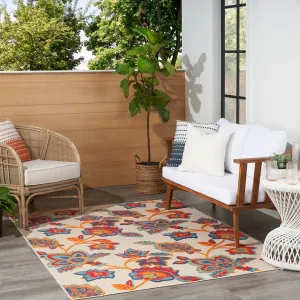 Nourison Aloha Indoor/Outdoor Floral Area Rug