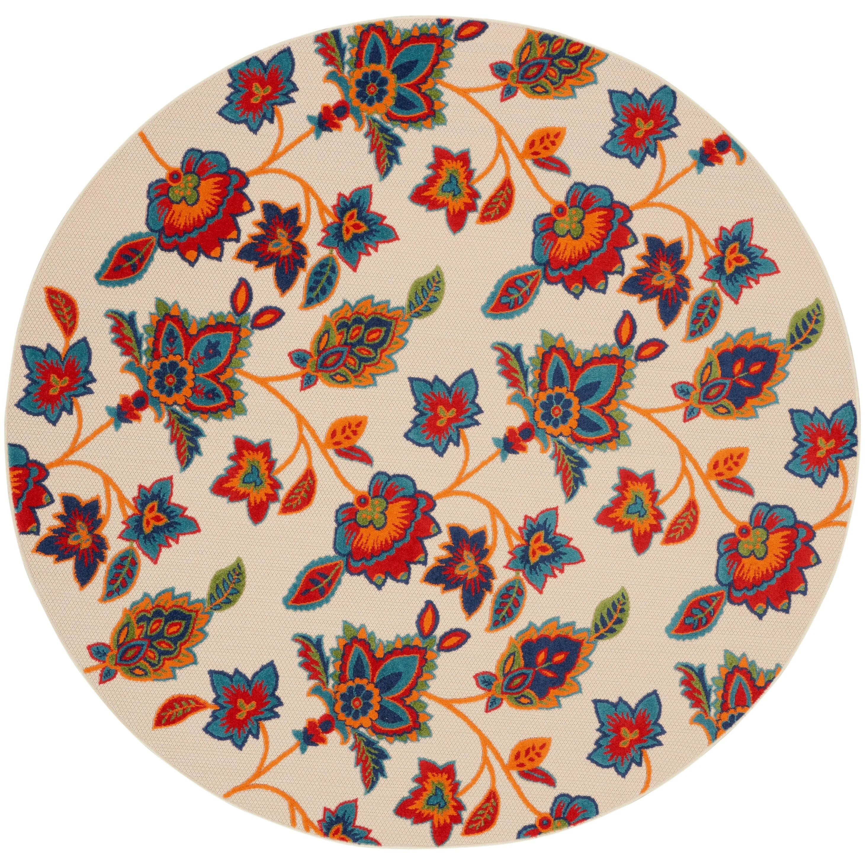 Nourison Aloha Indoor/Outdoor Floral Area Rug