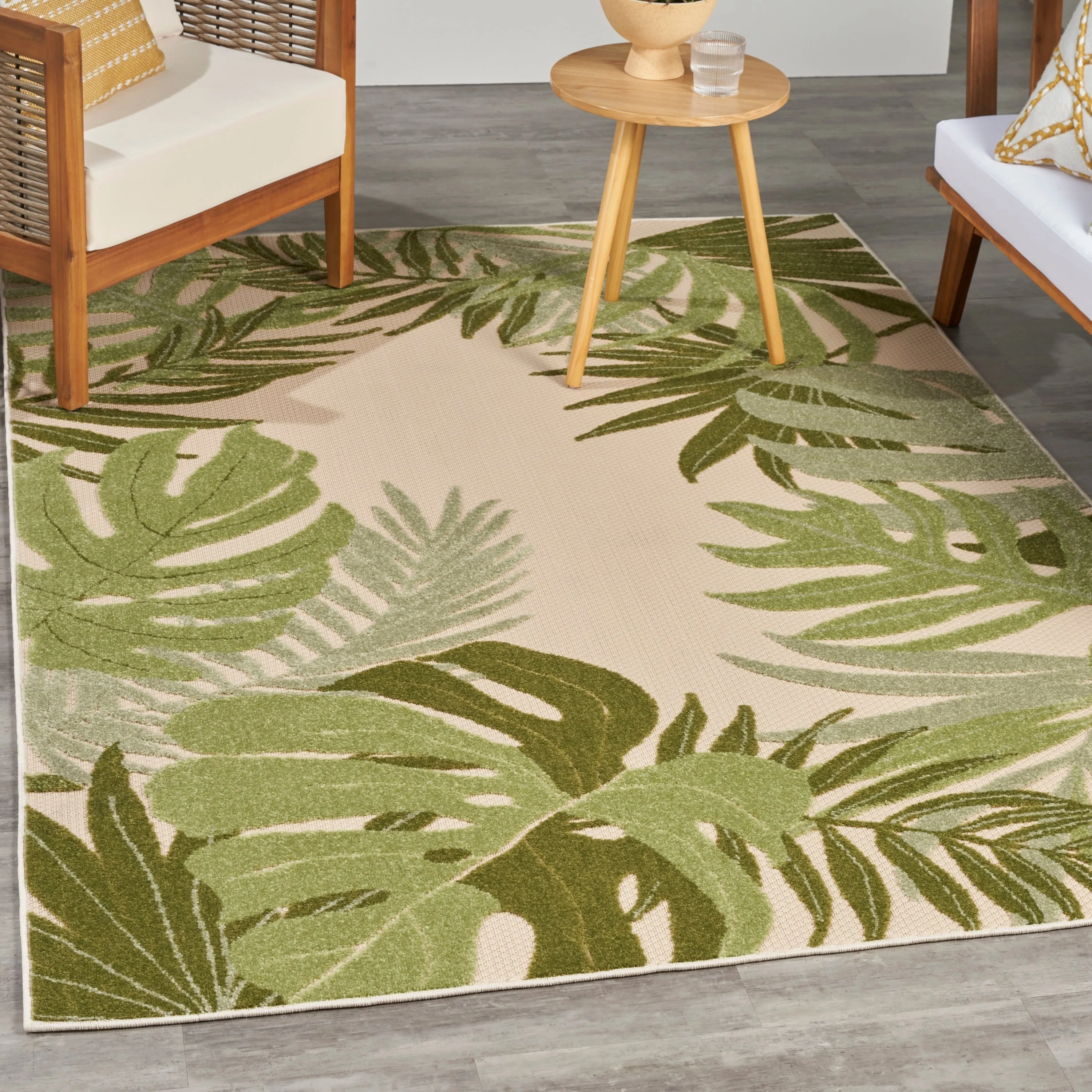 Nourison Aloha Indoor/Outdoor Nature Area Rug
