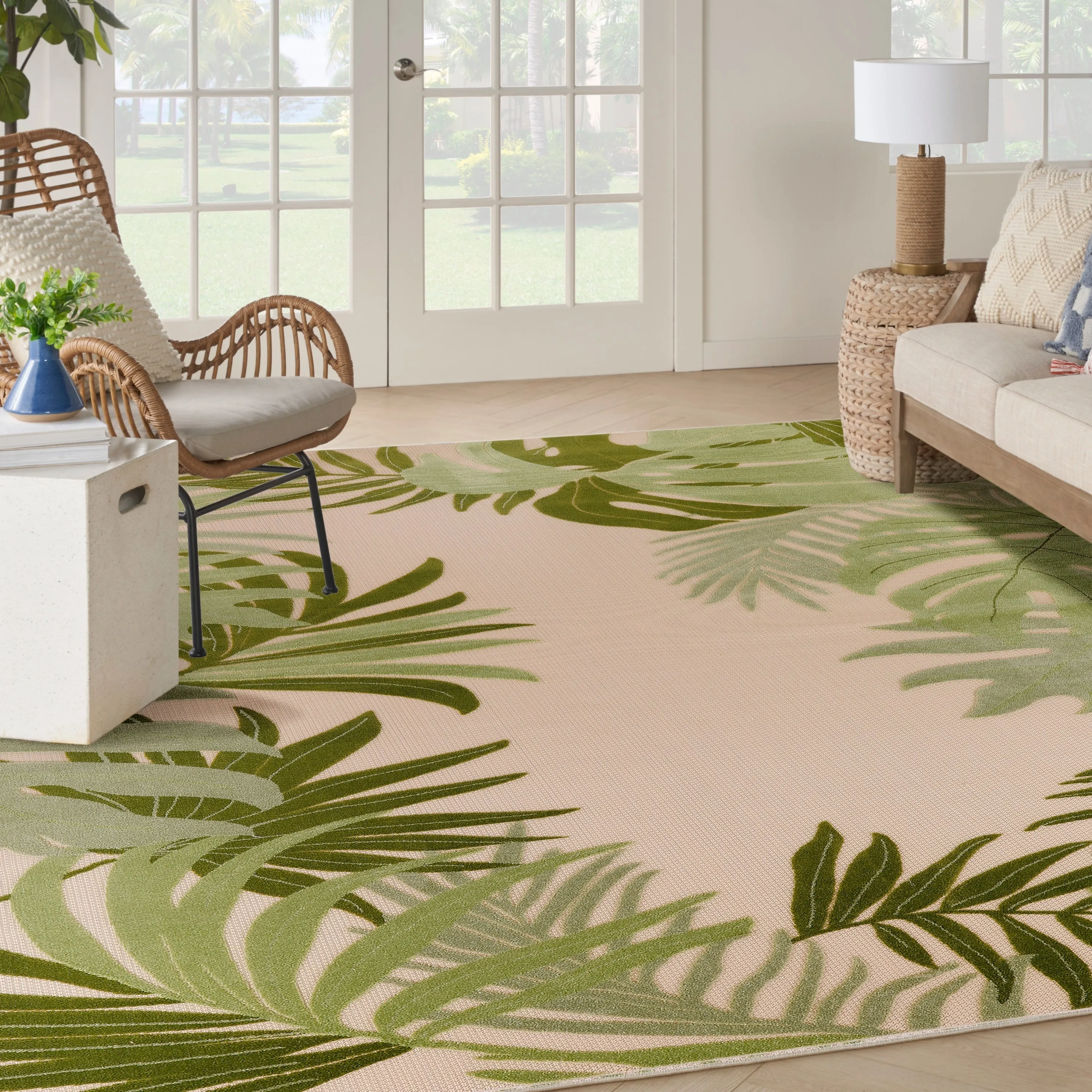 Nourison Aloha Indoor/Outdoor Nature Area Rug