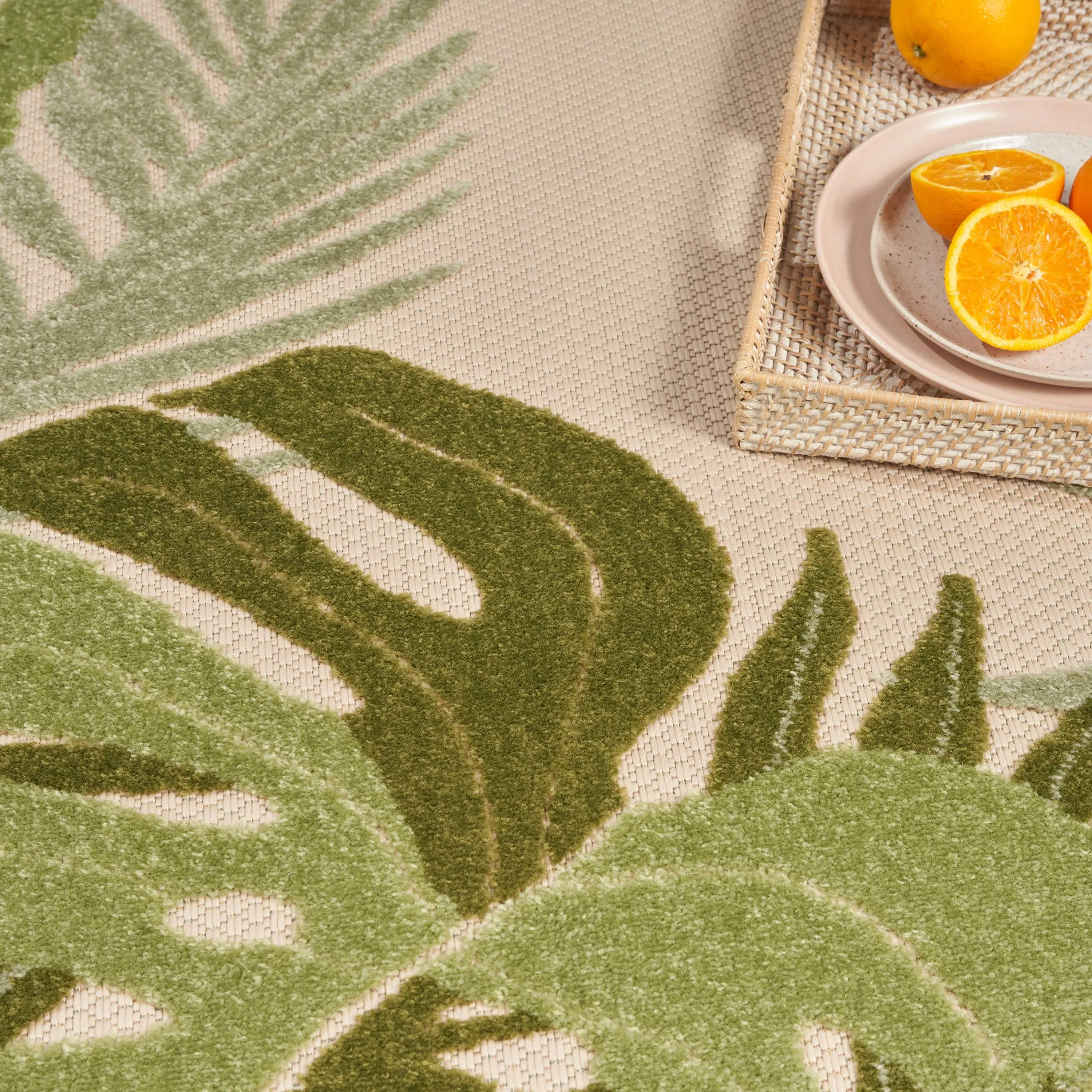 Nourison Aloha Indoor/Outdoor Nature Area Rug