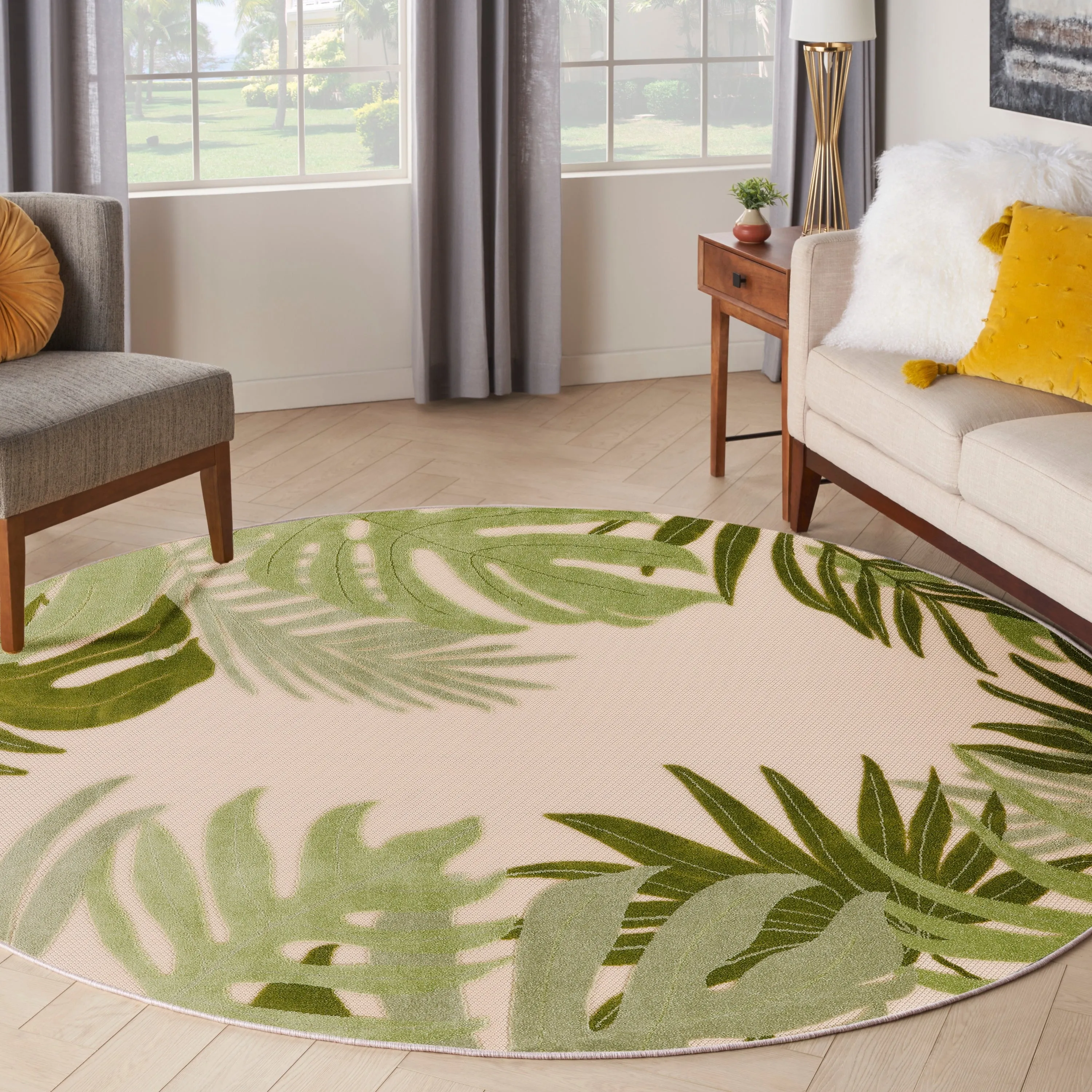 Nourison Aloha Indoor/Outdoor Nature Area Rug