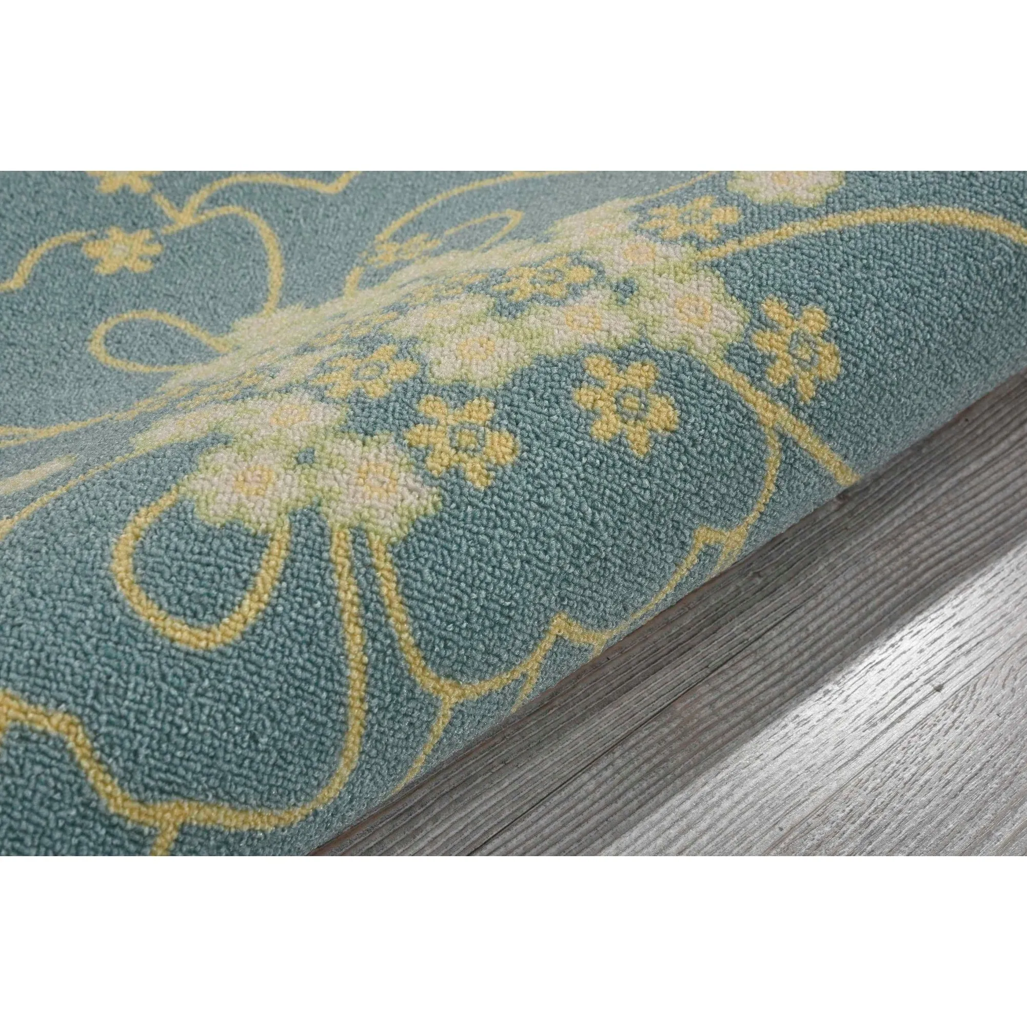 Nourison & Garden Floral Indoor / Outdoor Area Rug