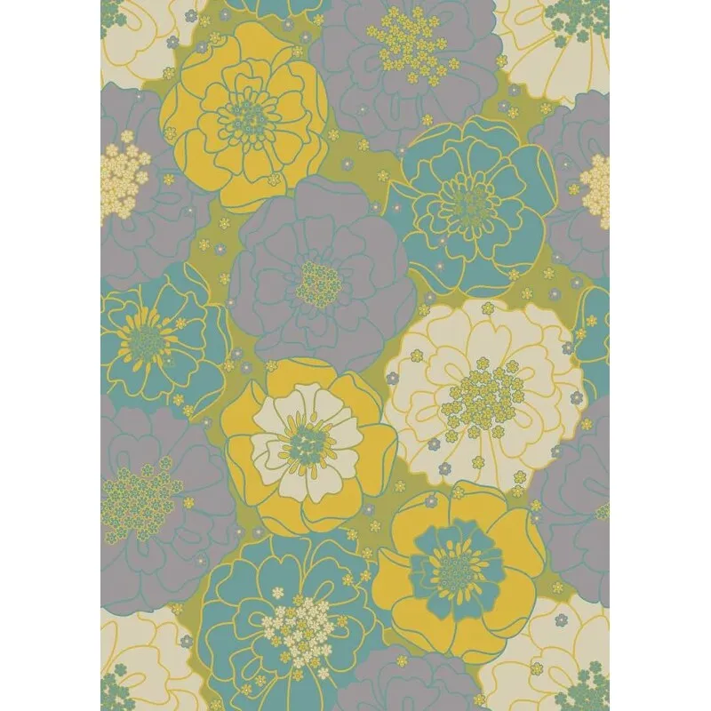 Nourison & Garden Floral Indoor / Outdoor Area Rug