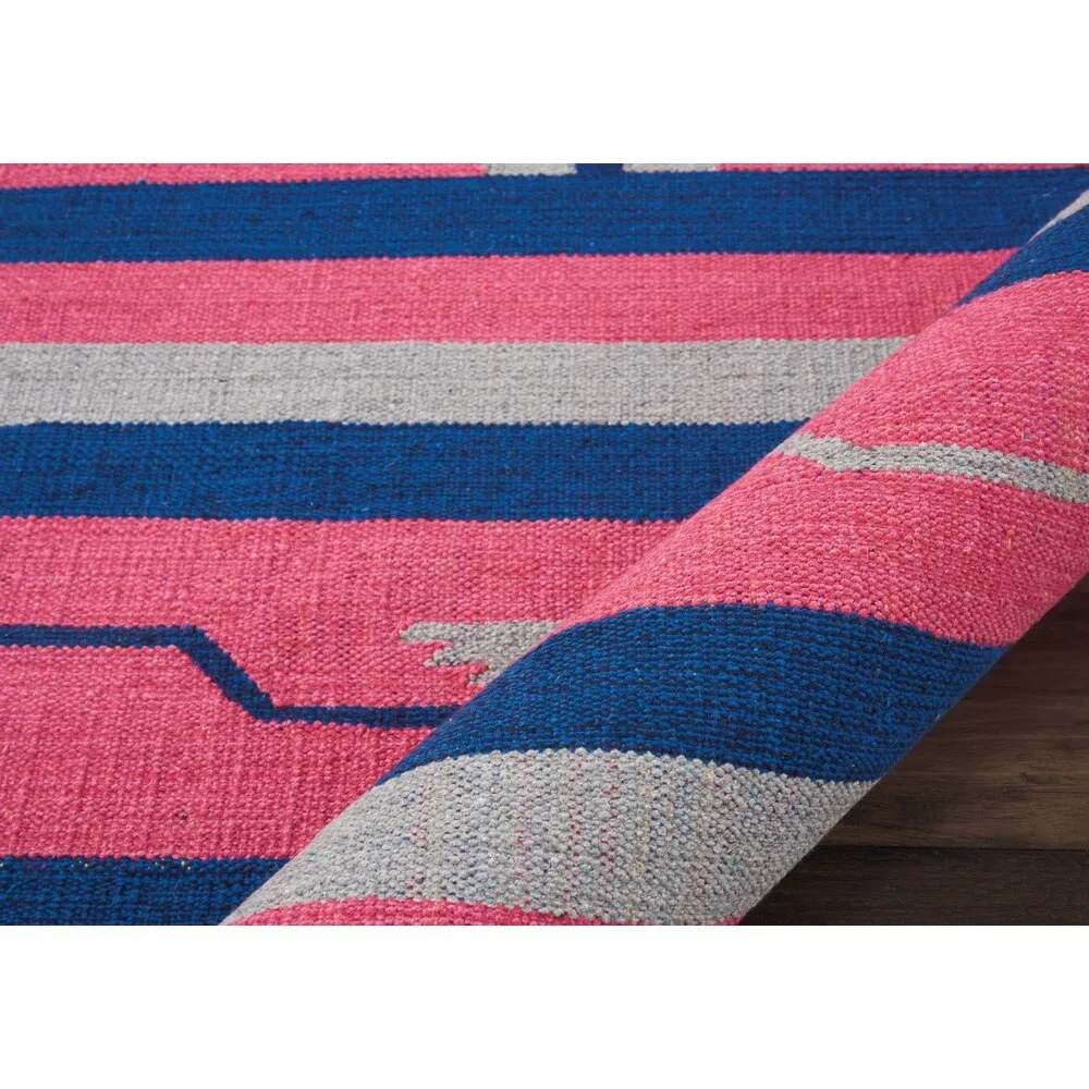 Nourison Baja Striped Southwestern Fringe Area Rug
