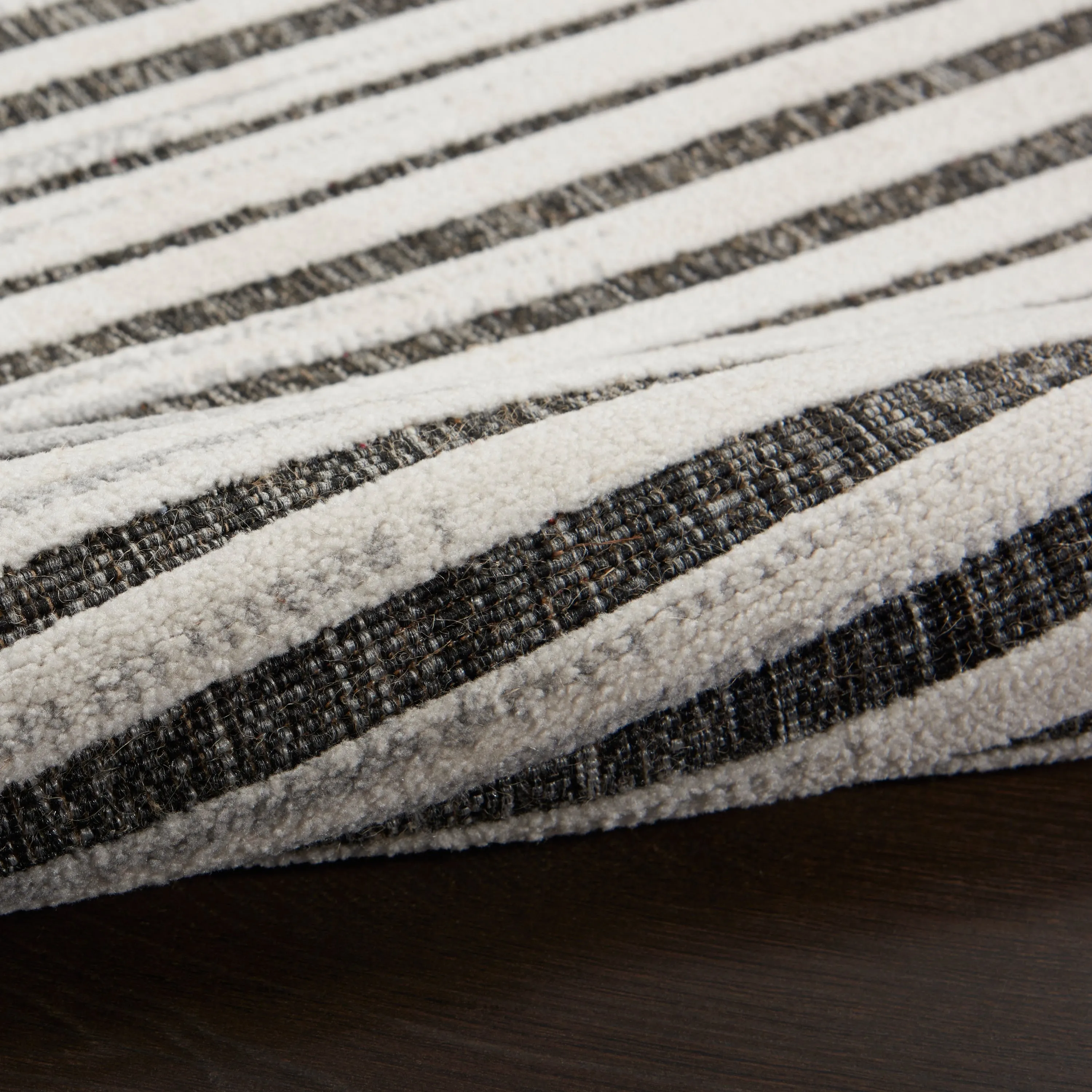 Nourison Calobra Traditional Geometric Stripe Indoor Outdoor Striped Area Rug