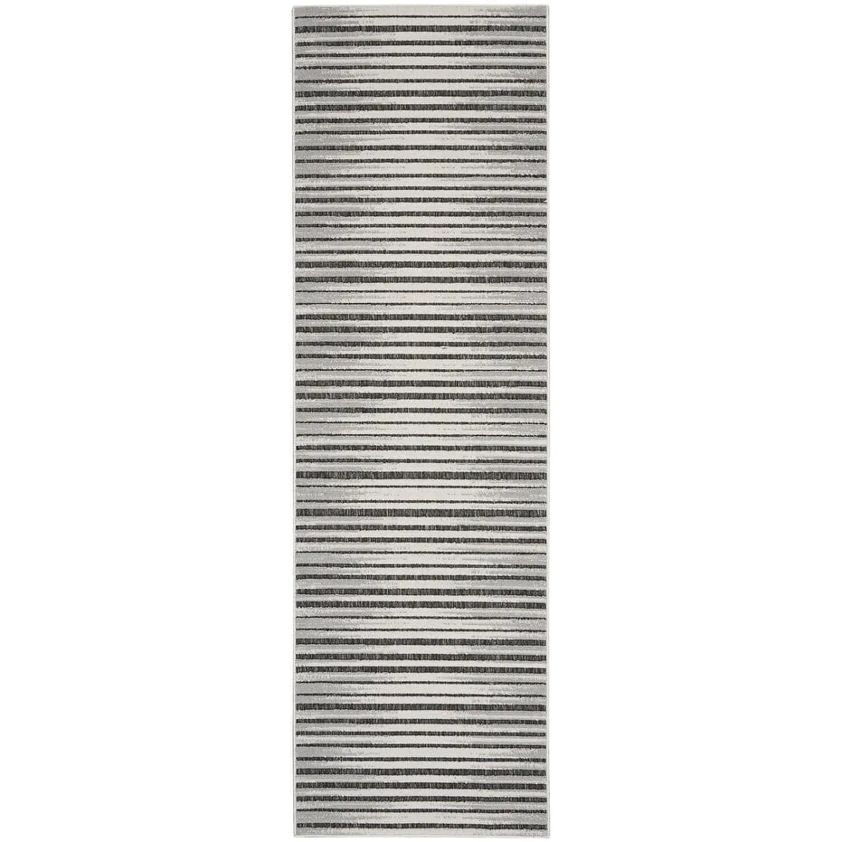Nourison Calobra Traditional Geometric Stripe Indoor Outdoor Striped Area Rug