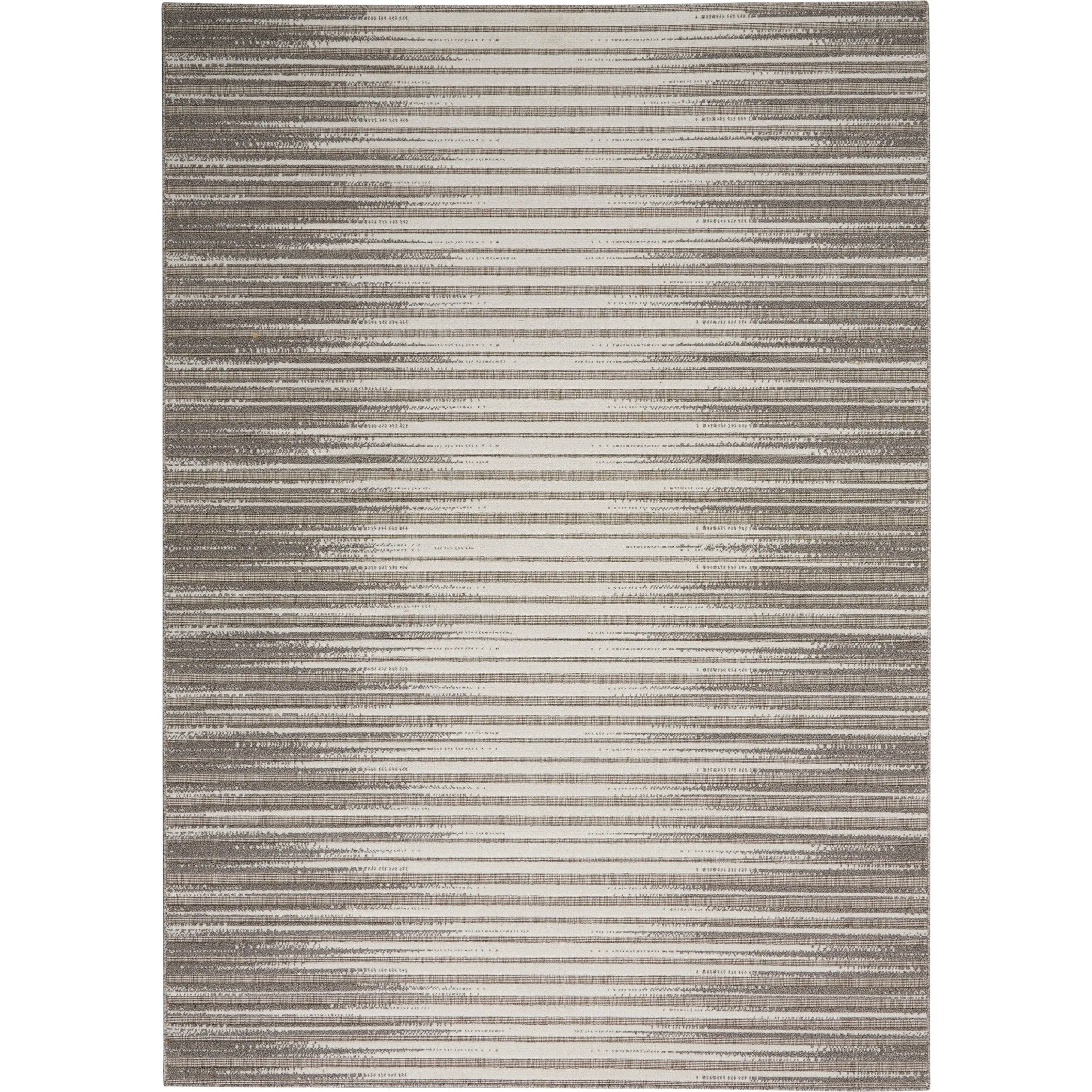 Nourison Calobra Traditional Geometric Stripe Indoor Outdoor Striped Area Rug