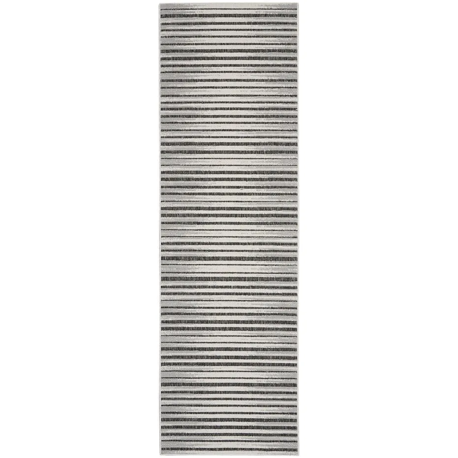 Nourison Calobra Traditional Geometric Stripe Indoor Outdoor Striped Area Rug