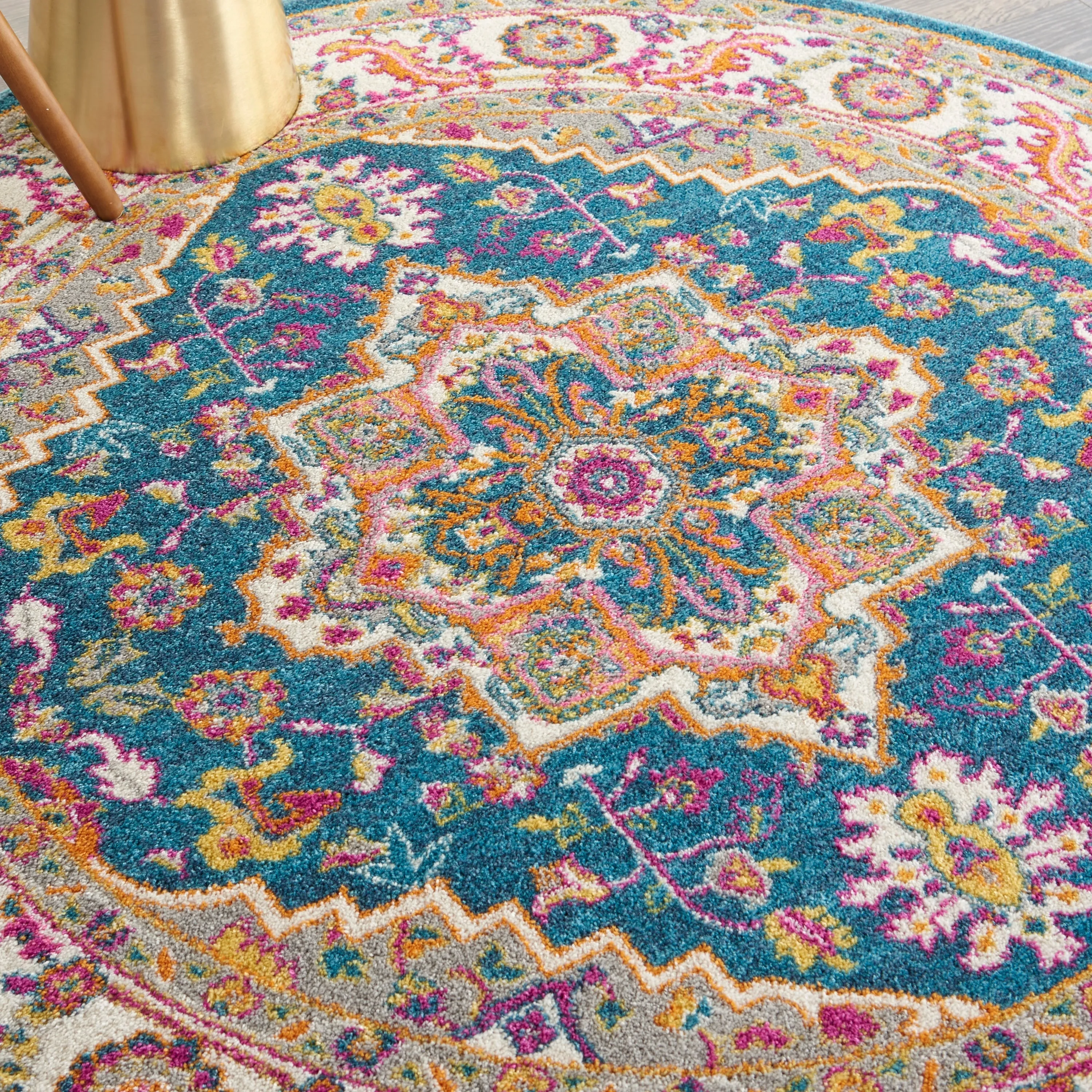 Nourison Cayuga Oushak Boho Medallion Area Rug