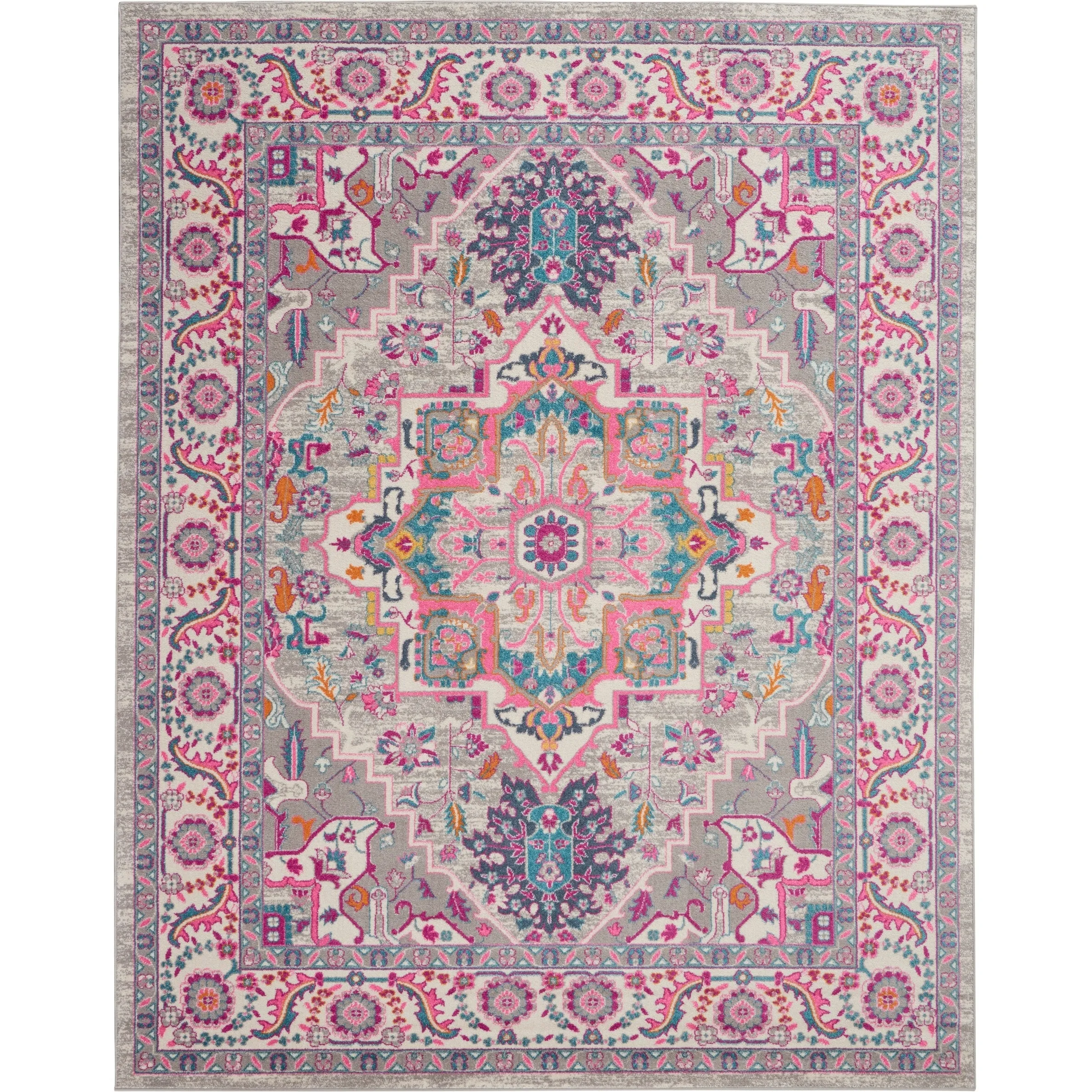 Nourison Cayuga Oushak Boho Medallion Area Rug