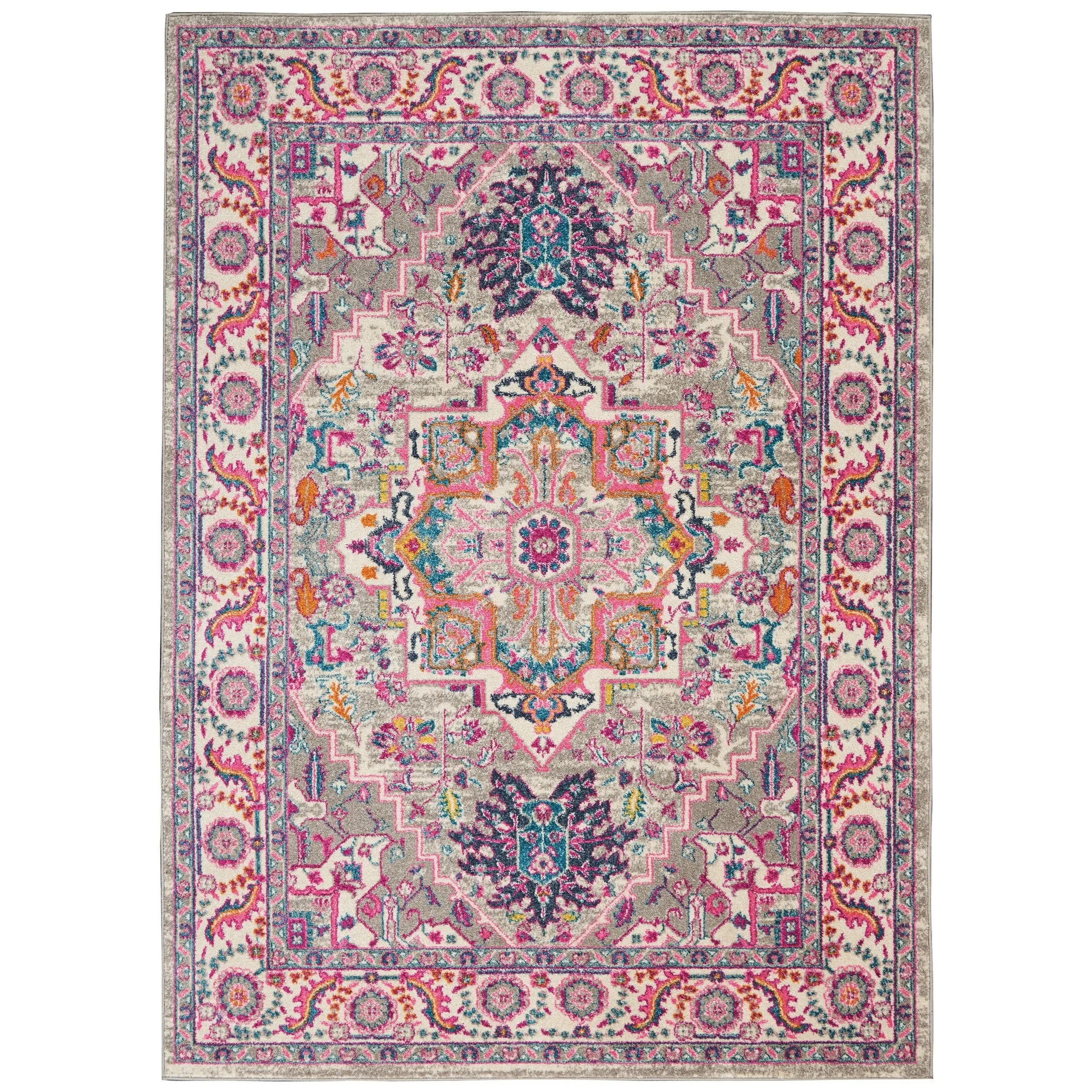 Nourison Cayuga Oushak Boho Medallion Area Rug