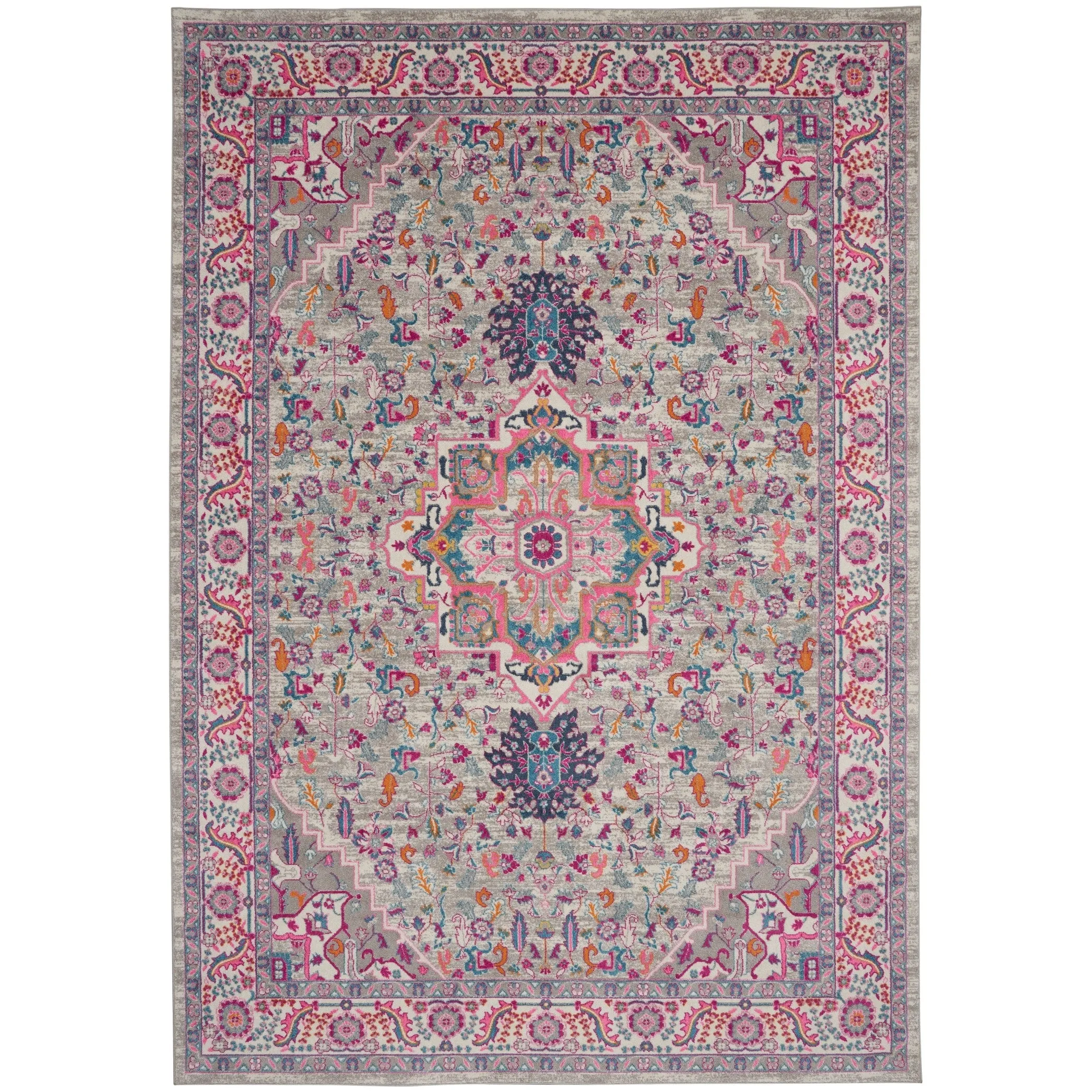 Nourison Cayuga Oushak Boho Medallion Area Rug