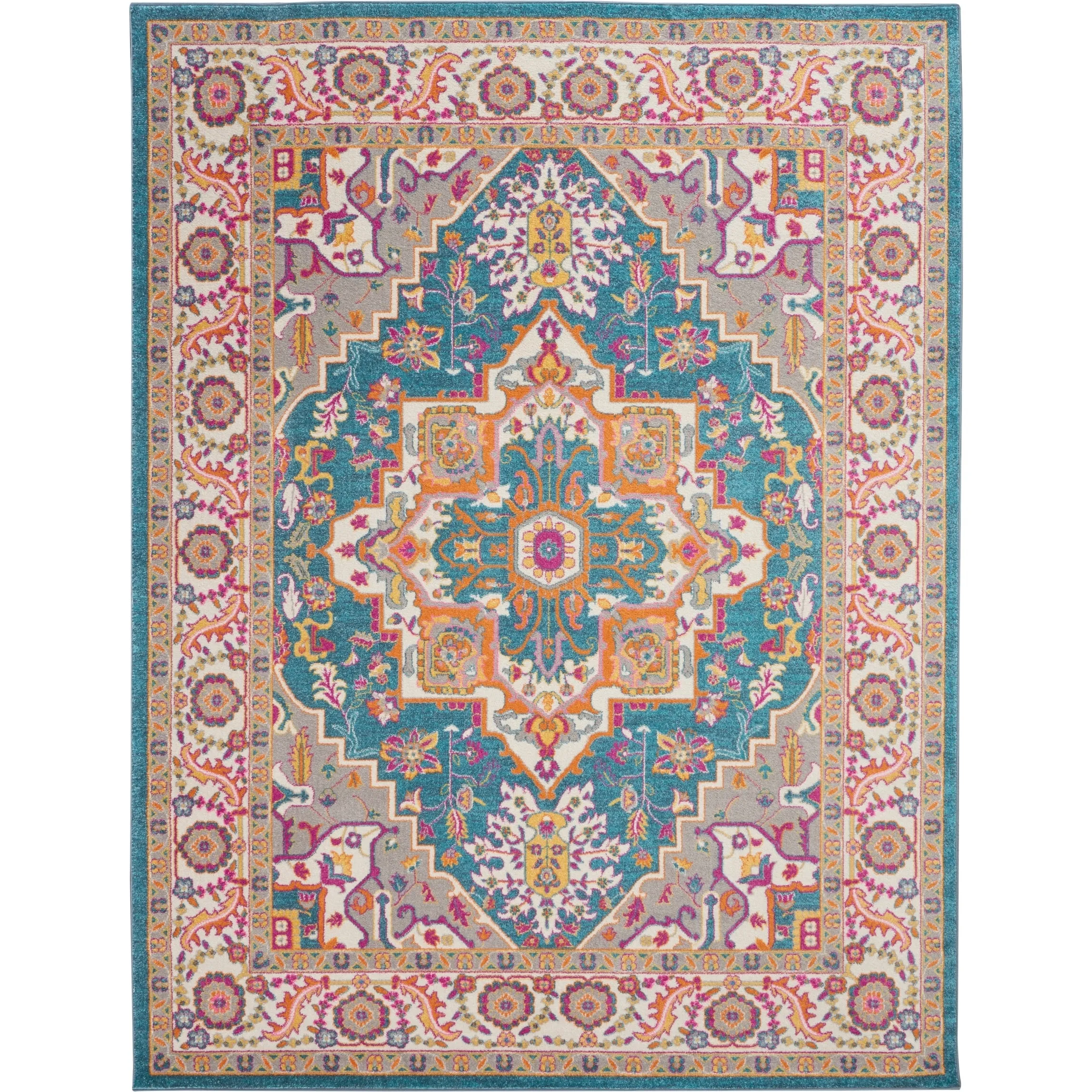Nourison Cayuga Oushak Boho Medallion Area Rug