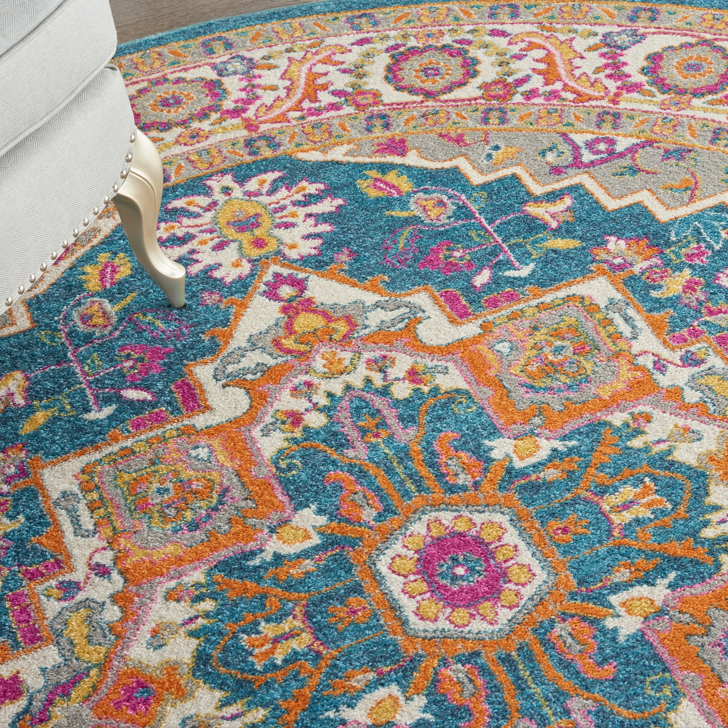Nourison Cayuga Oushak Boho Medallion Area Rug