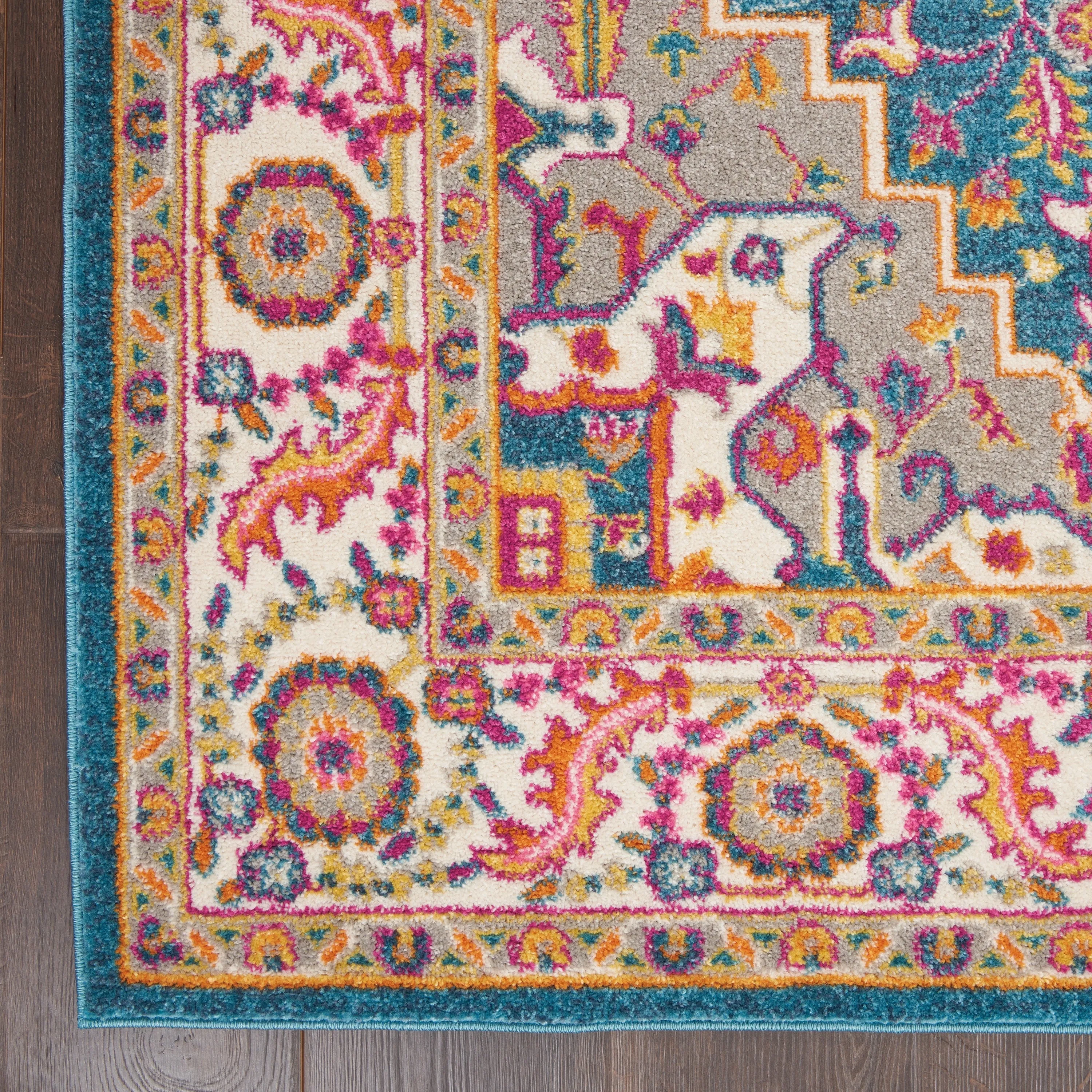 Nourison Cayuga Oushak Boho Medallion Area Rug